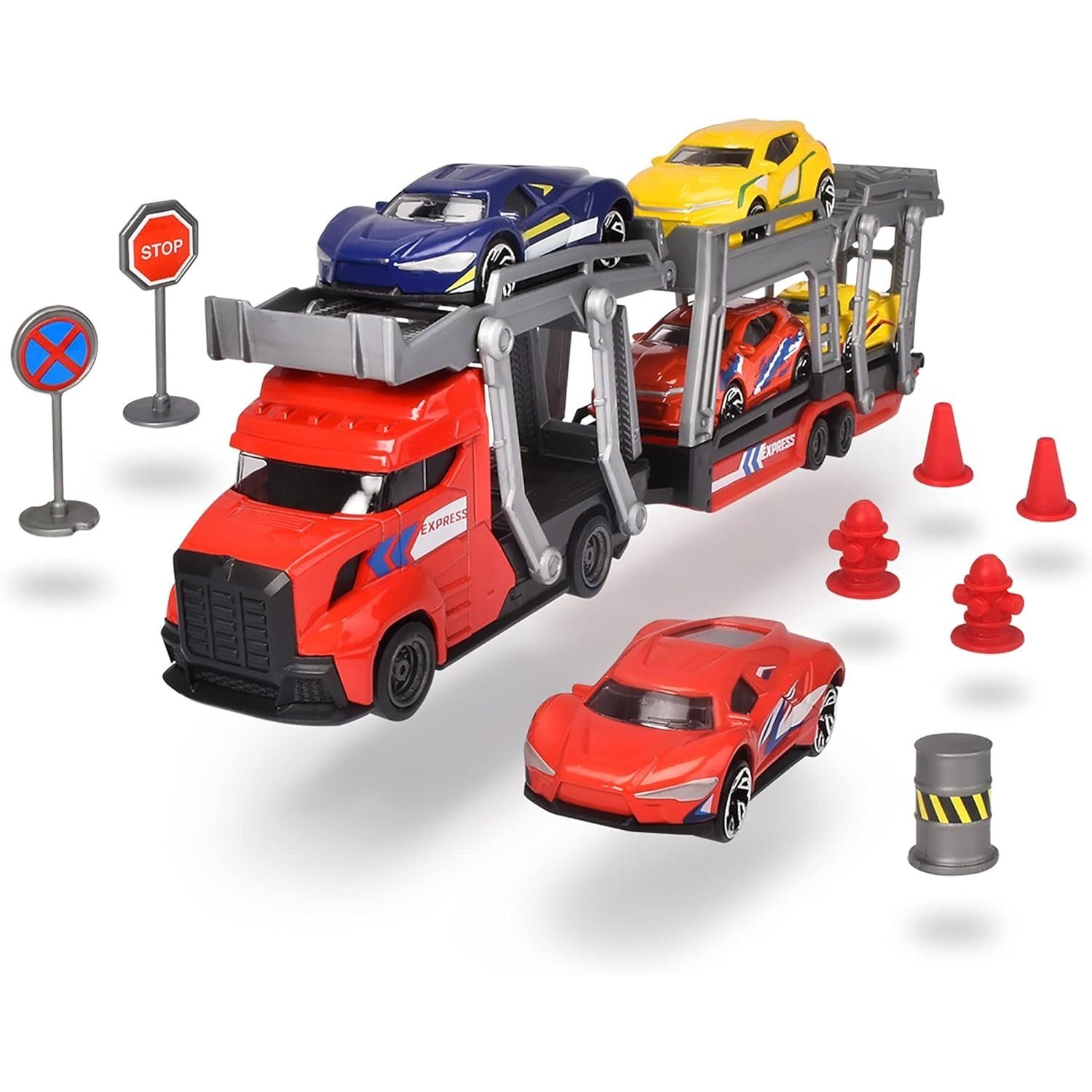 Dickie Toys Spielzeug-LKW 203745012 Transporter Set, günstig online kaufen