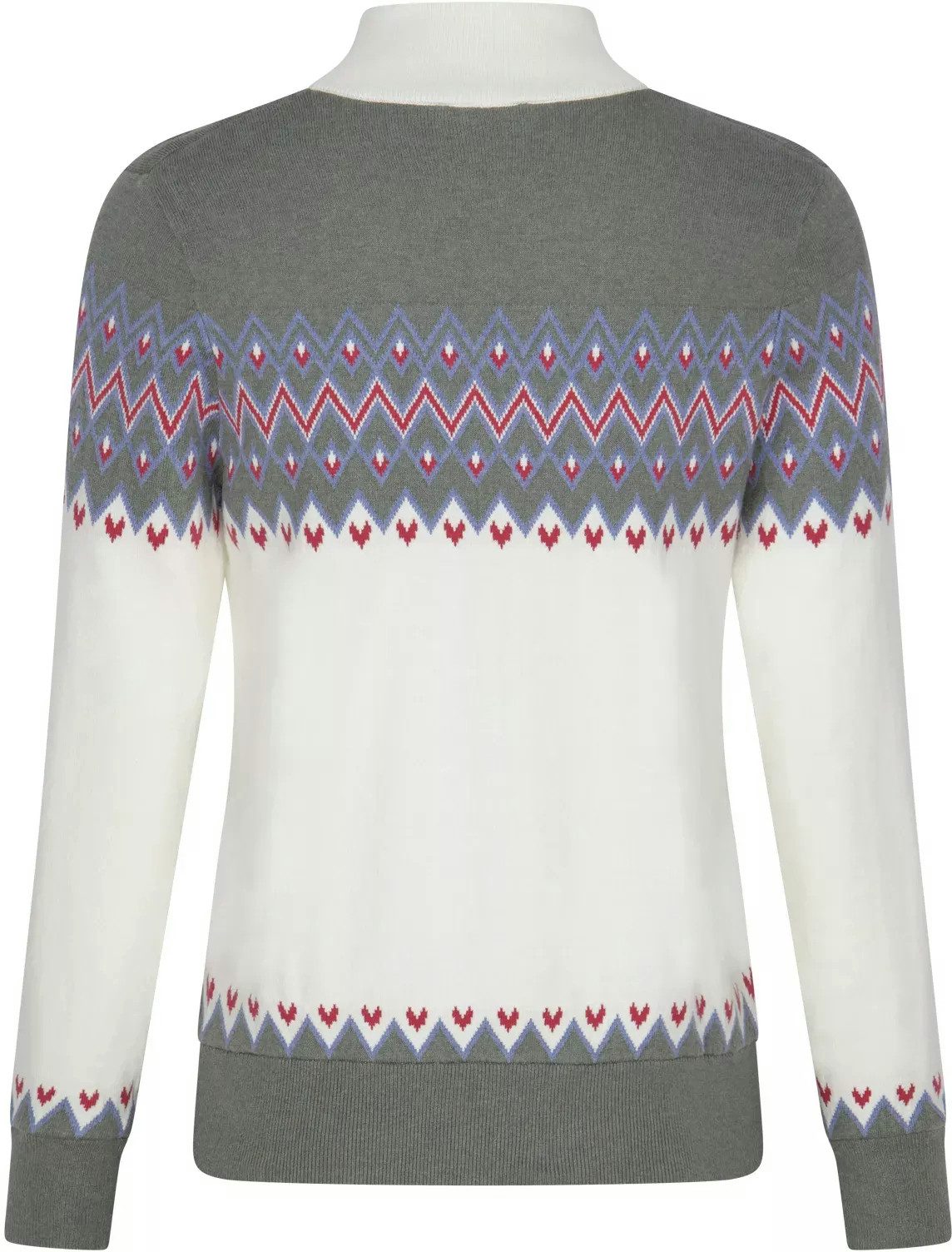 GOLFINO Trainingspullover Golfino Golf Pullover Mehrfarbig Damen