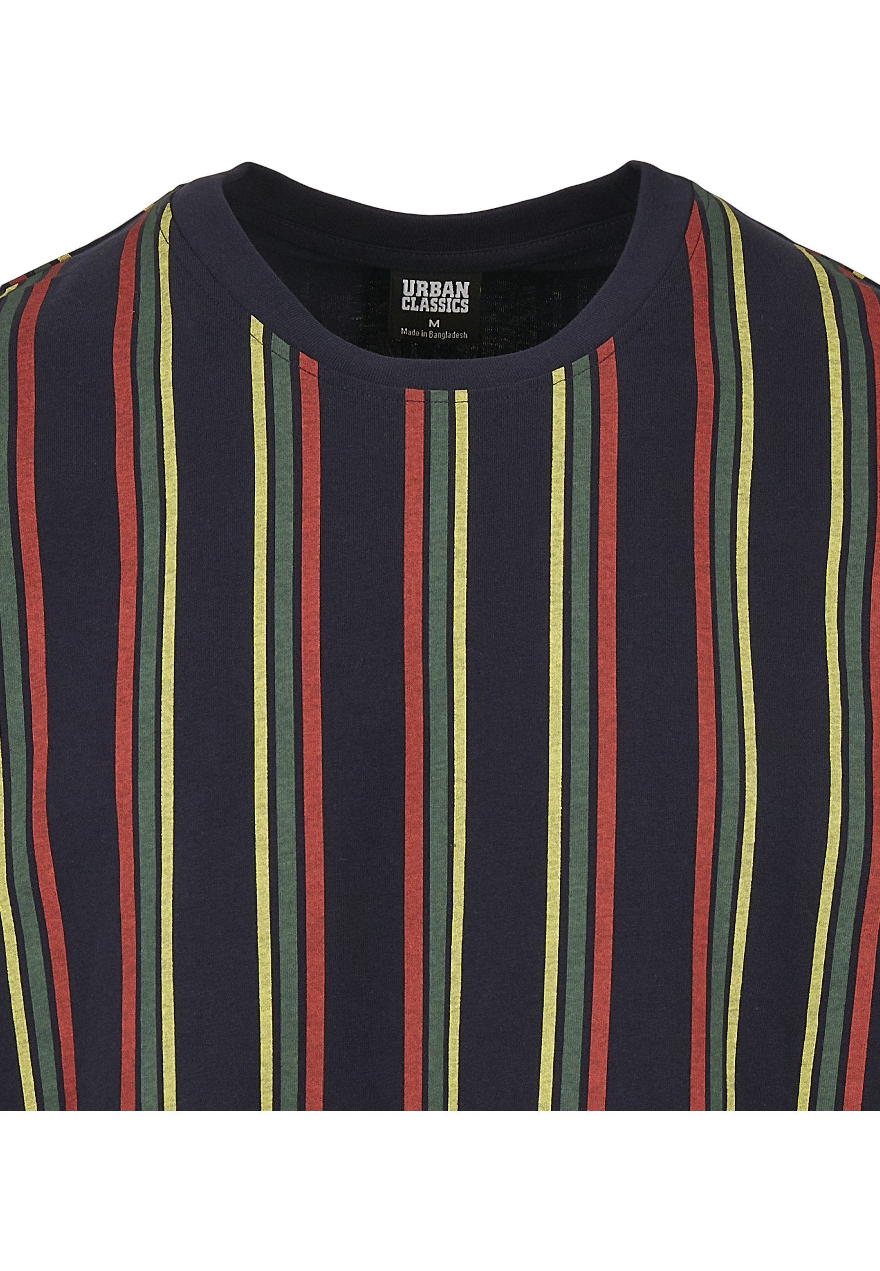URBAN CLASSICS T-Shirt Urban Classics Herren Printed Oversized Retro Stripe Tee (1-tlg)