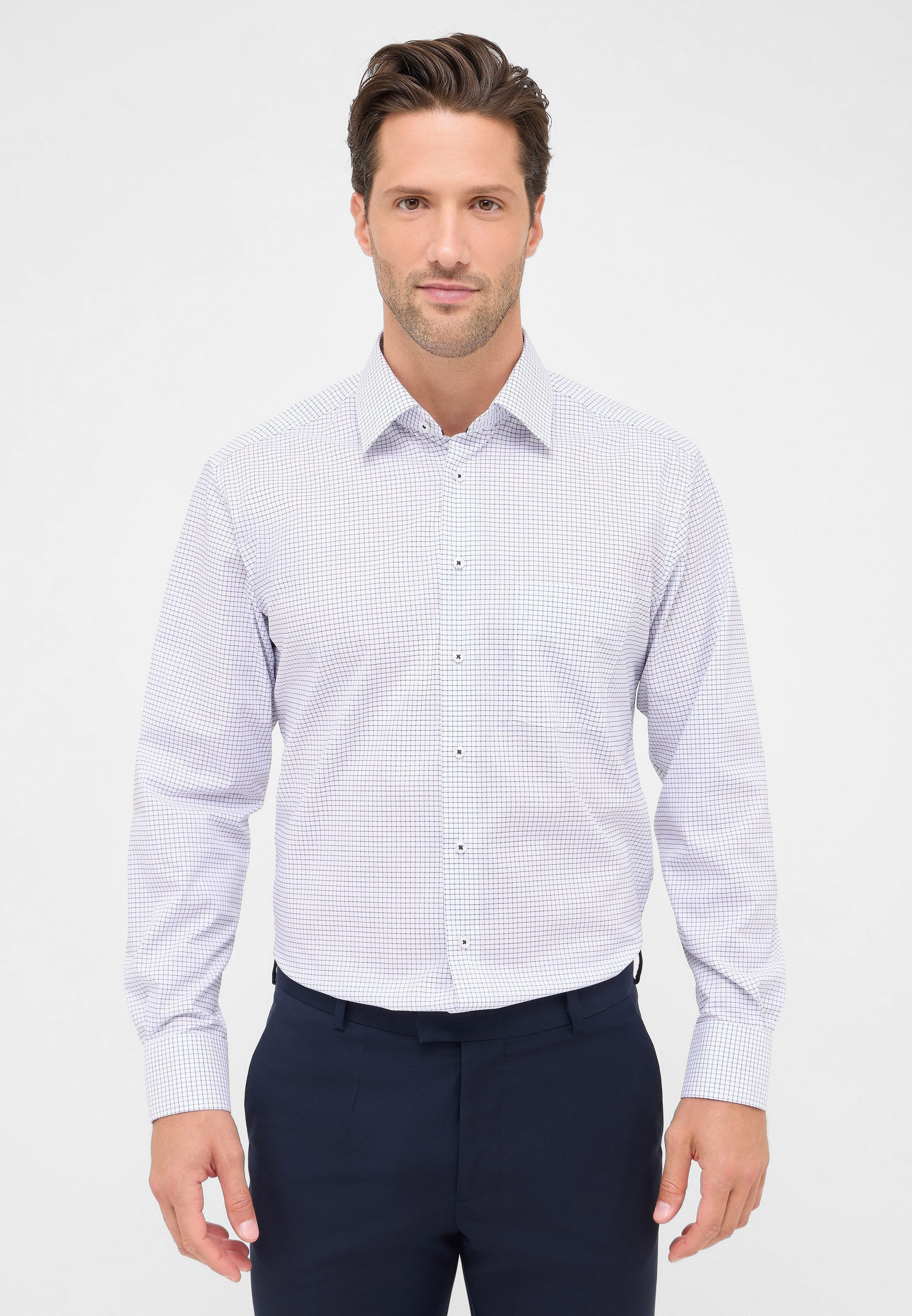 Eterna Langarmhemd MODERN FIT NON IRON günstig online kaufen