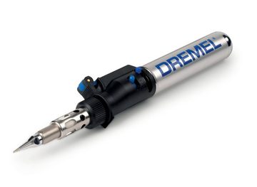 DREMEL Lötkolben Versatip, max. 1200 °C, Gas, 6-tlg., für 6 versch. Anwendungen, max. Brennzeit 90 min