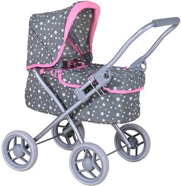 Knorrtoys® Puppenwagen Mini Lili - Star Grey