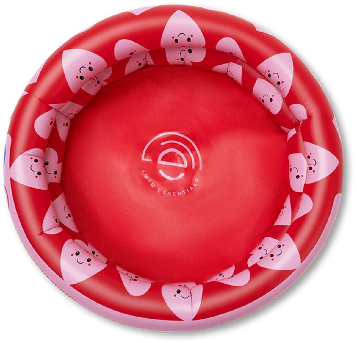 Swim Essentials Pool Swim Essentials Swimming Baby Pool 60 cm Red Hearts 60 x 15 cm