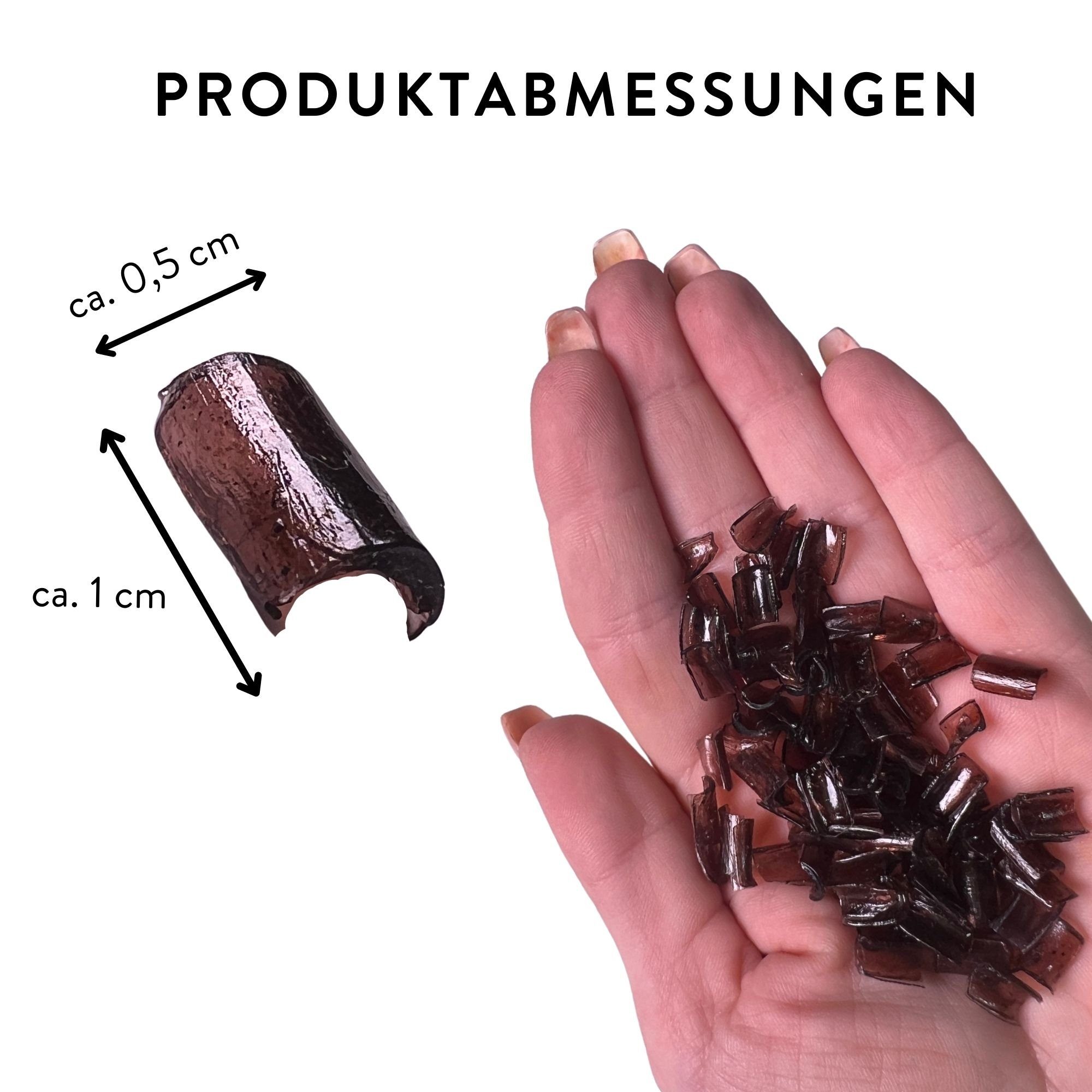 hair2heart Echthaar-Extension Ersatzbondings Braun