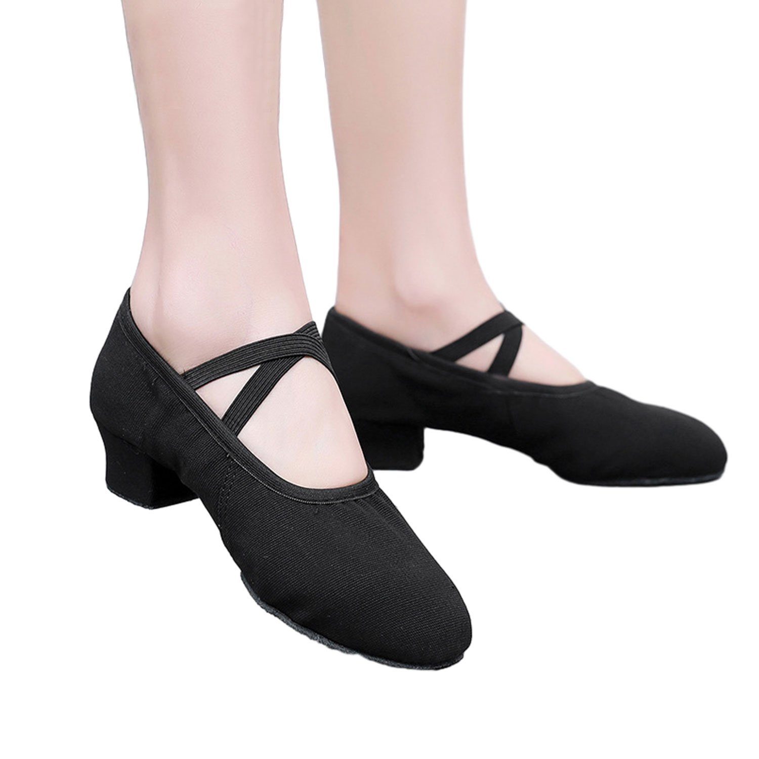 Elegant Damen Schuhe Tanzschuhe Ballerina Daisred Flats Ballerinas Schwarz Bequem