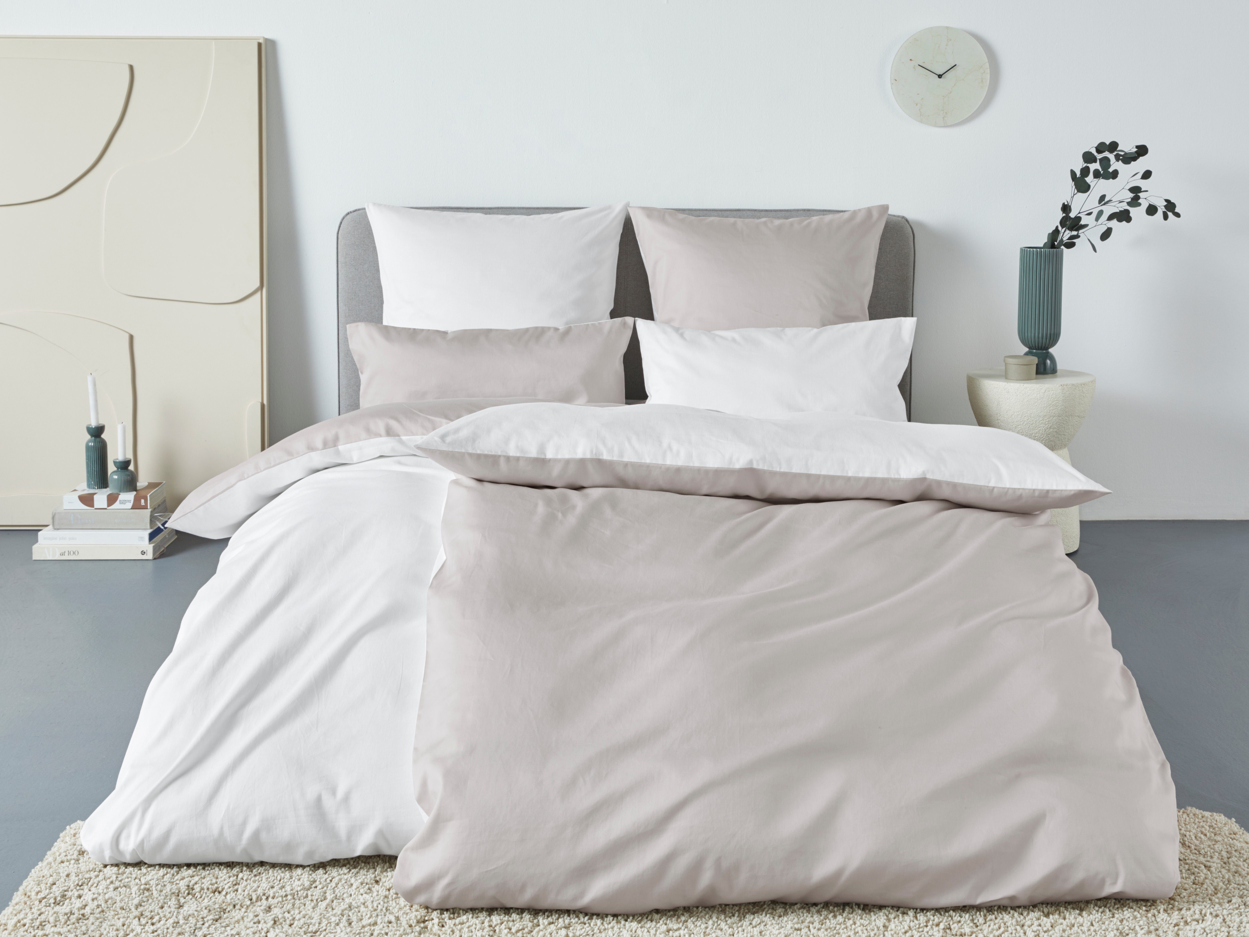 OTTO home Bettwäsche Mila2, Mako-Satin, 2 teilig, Mako-Satin aus 100% Baumw günstig online kaufen