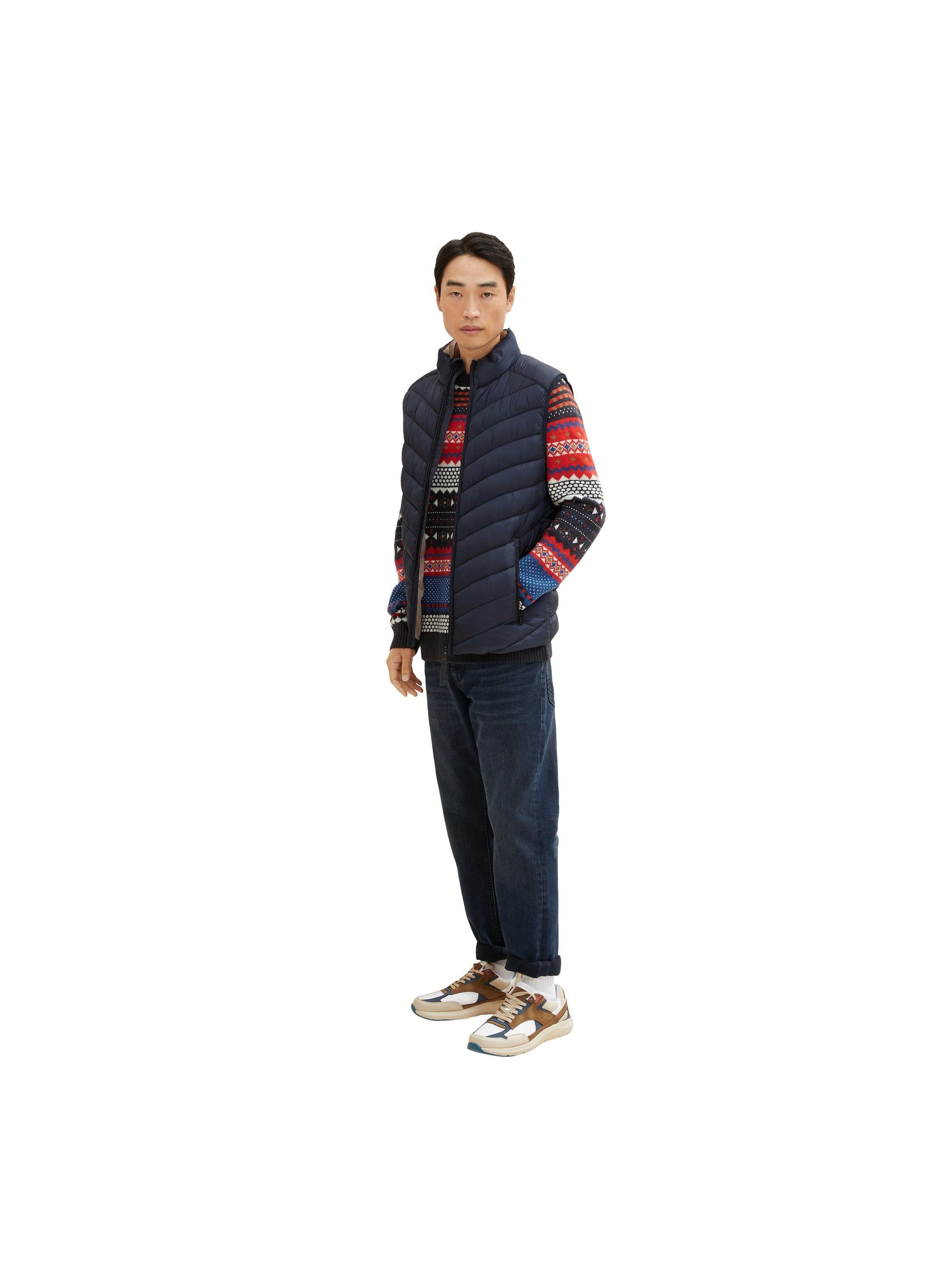 TOM TAILOR Strickpullover Gemusterter Strickpullover