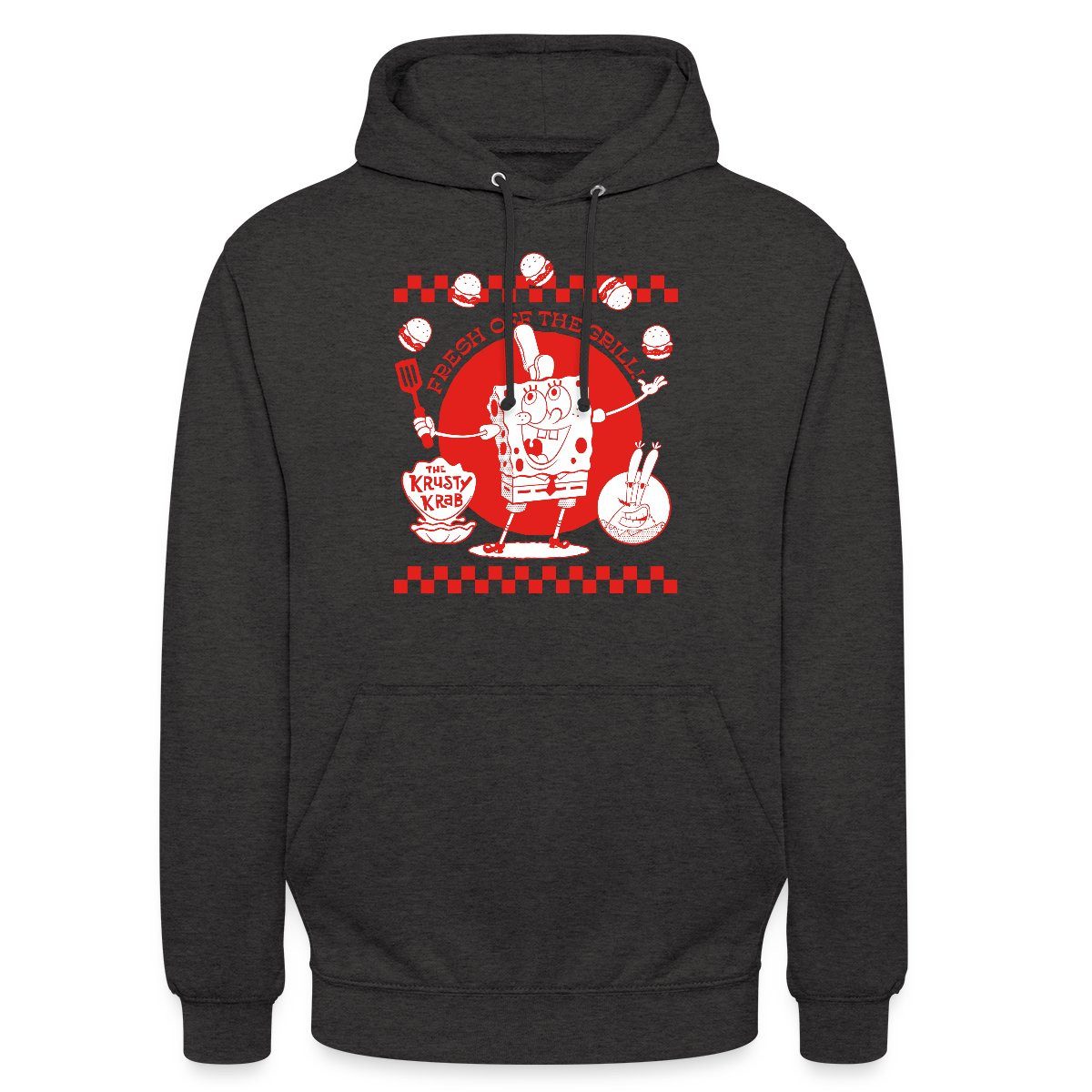 Hoodie Spongebob Schwammkopf Fresh Off The Grill Unisex Hoodie