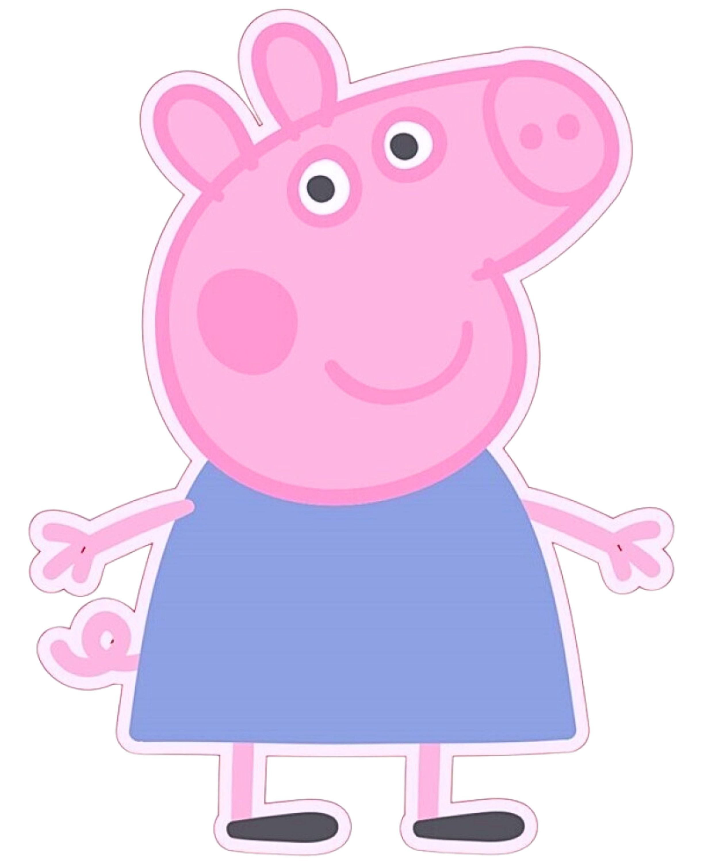 Peppa Pig Dekokissen Peppa Wutz, Kinder Formkissen Kuschelkissen 32 x 25 cm günstig online kaufen