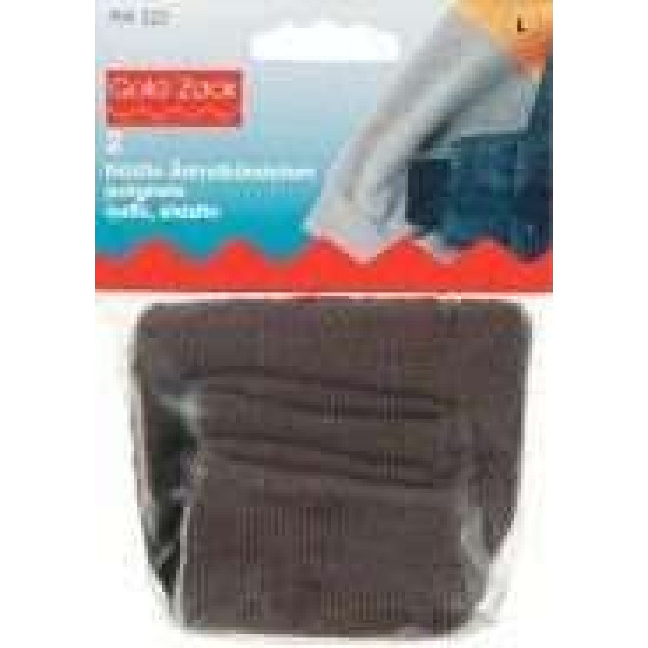 Prym Stricknadeln Elastic Ärmelbündchen 9 cm braun 1 Paar