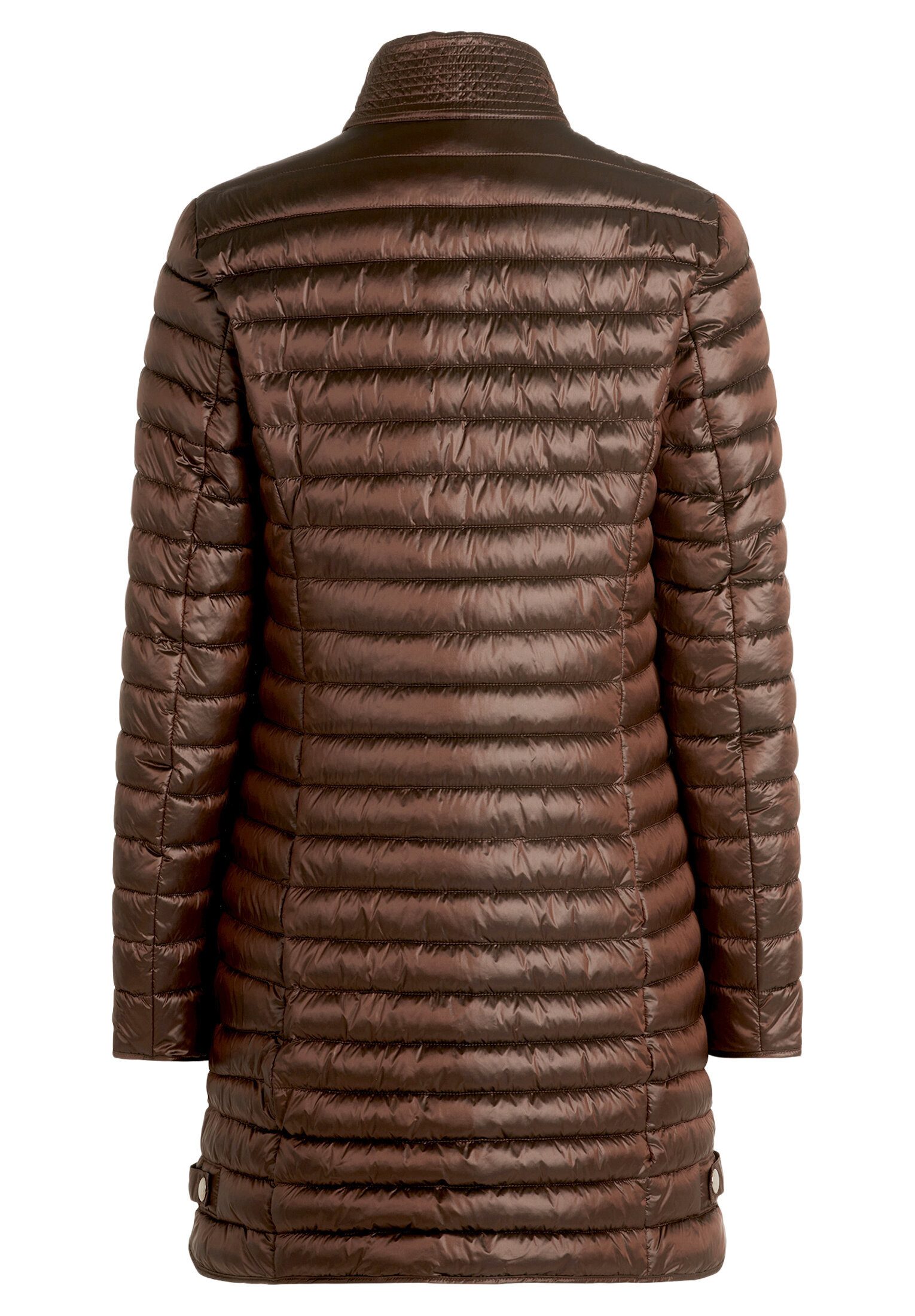Cartoon Steppjacke Damen mit Reißverschlusstaschen