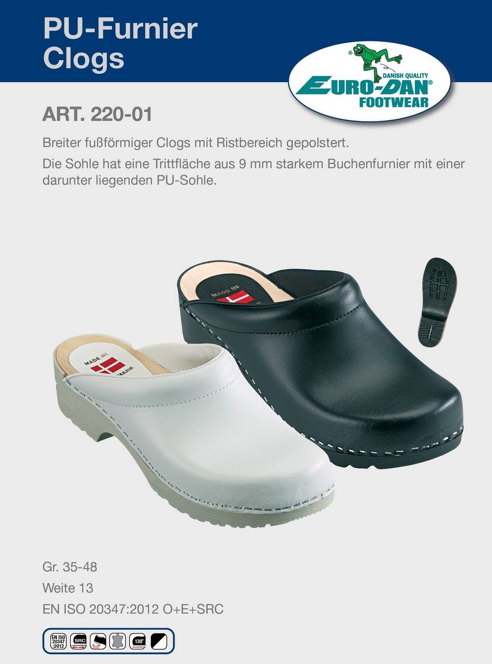 Euro-Dan 220-01 Clog offen Weite 13 günstig online kaufen