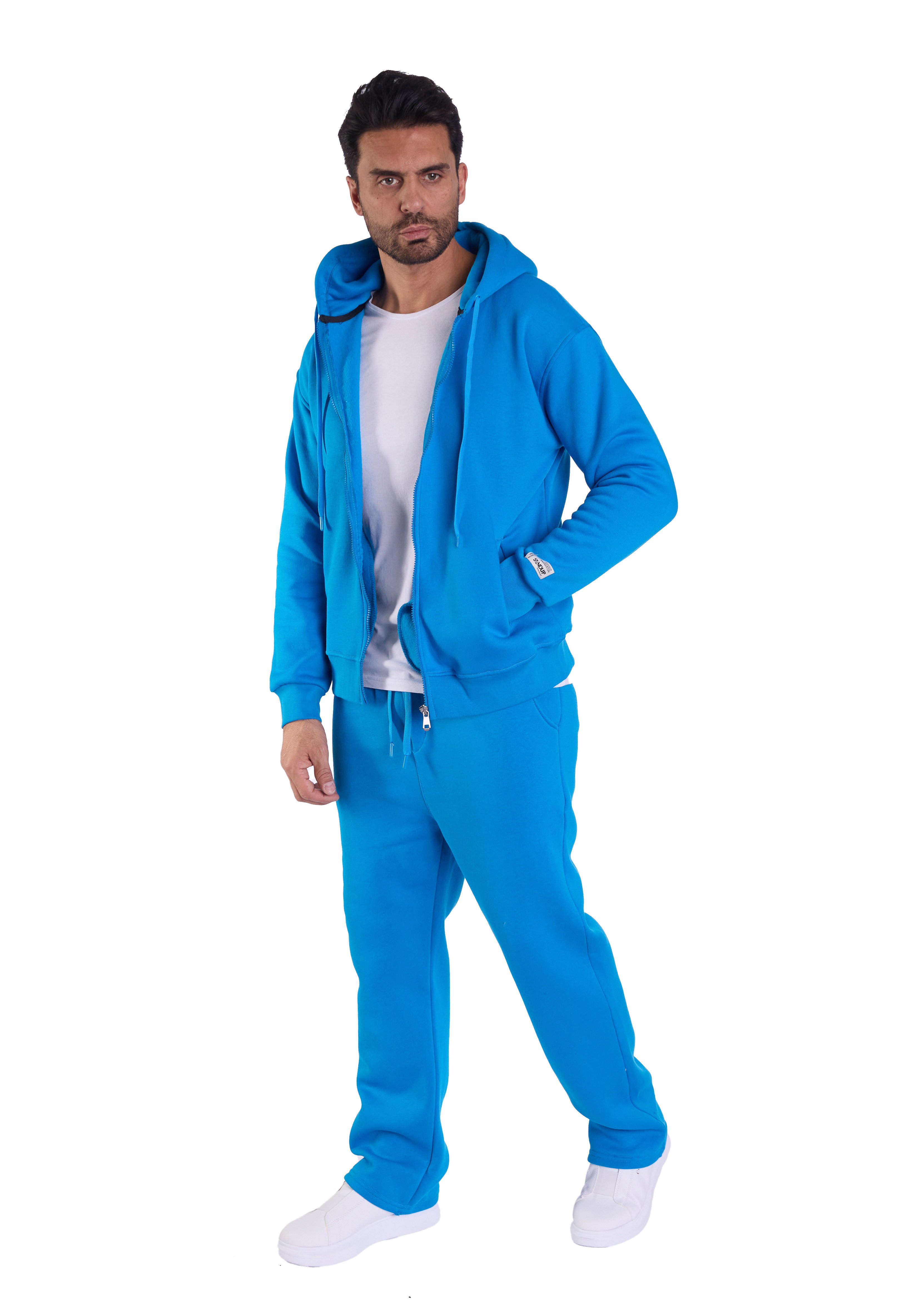 Denim Distriqt Trainingsanzug Lässiger Trainingsanzug mit günstig online kaufen