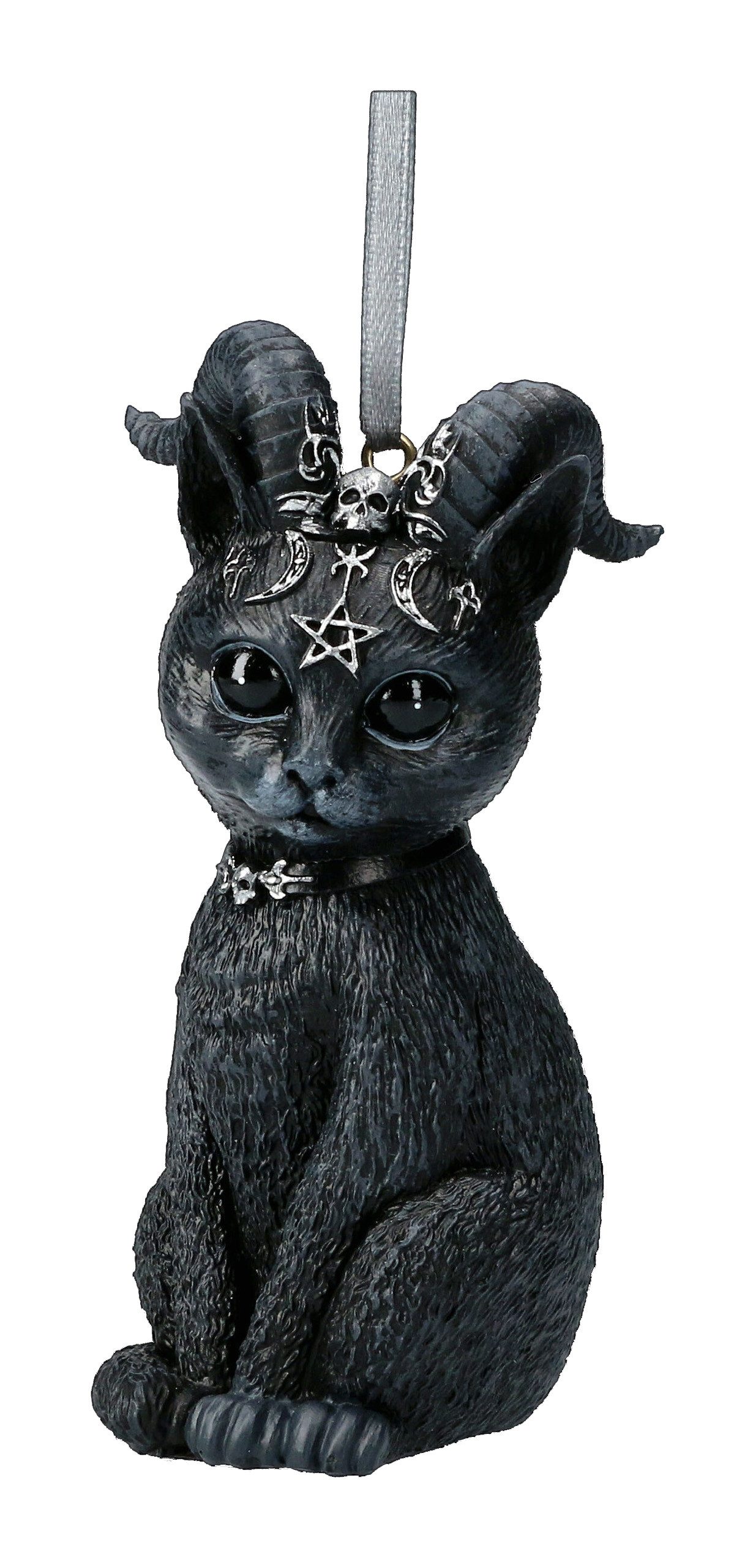 Figuren Shop GmbH Christbaumschmuck Christbaumschmuck - Katze Pawzuph - Weihnachten Fantasy Deko (1-tlg)