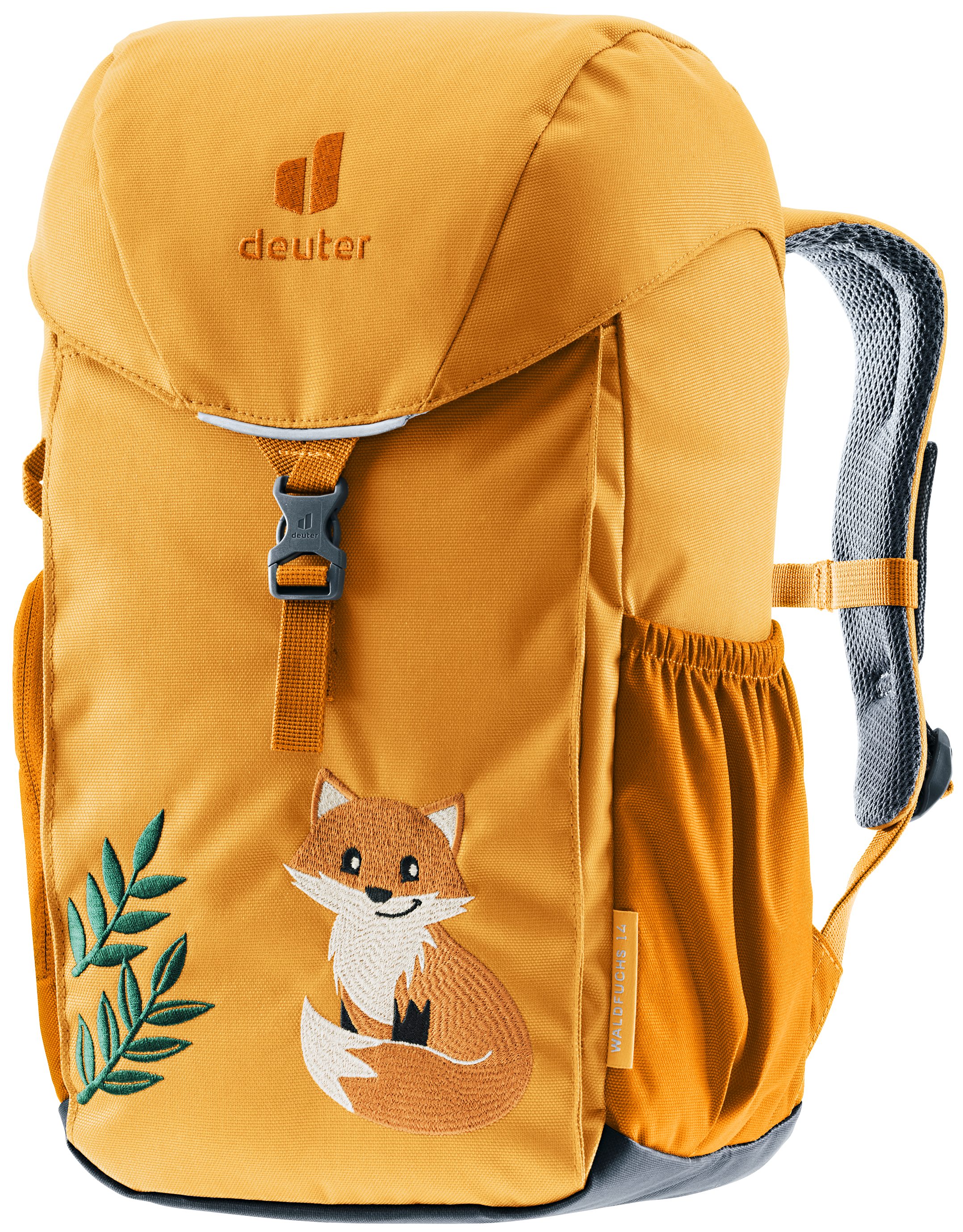 deuter Kinderrucksack WALDFUCHS 14, für Kinder, 14 Liter Volumen, mit toller Stickerei