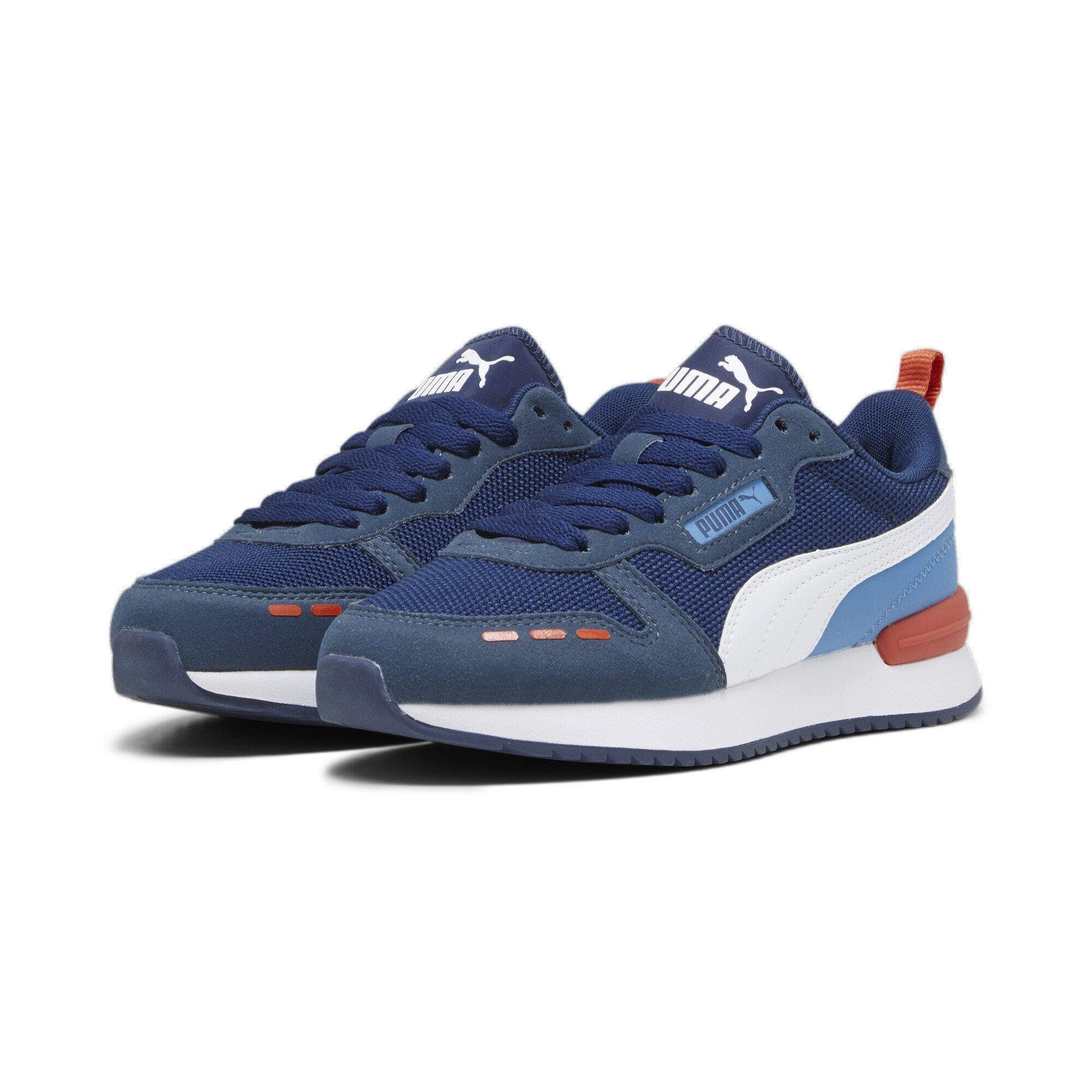 PUMA R78 Sneakers Inky Laufschuh Blue White Regal Jugendliche Persian