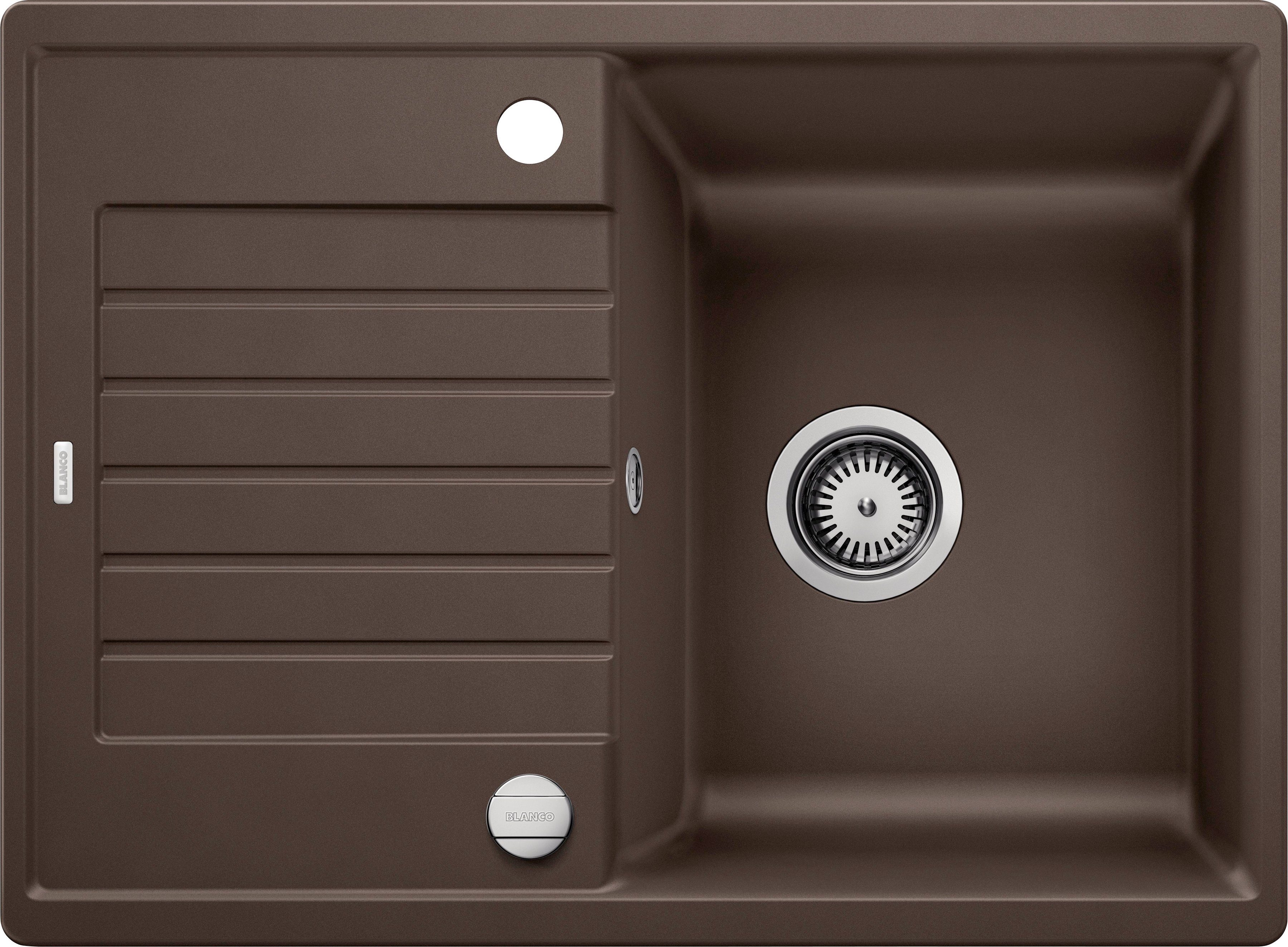 Blanco Granitspüle ZIA 45 S Compact, eckig, 50/68 cm, (1 St), erhältlich in mehreren Цвета(ов)