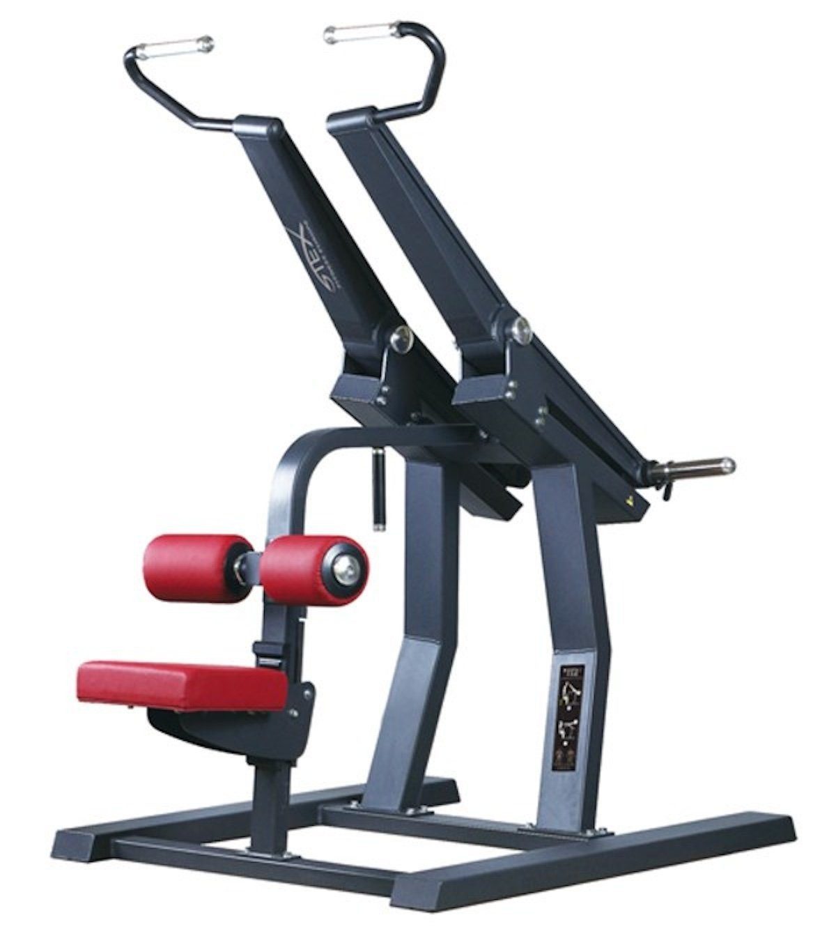 Kraftstation PLATE-LOADED Lat Pulldown Latissimus-Maschine Rücken Training Latzug
