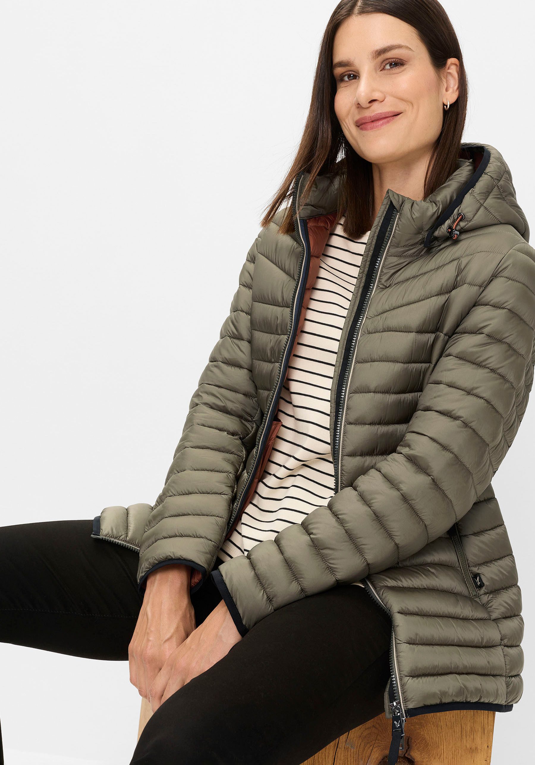 Fuchs Schmitt Steppjacke mit abnehmbarer Kapuze günstig online kaufen