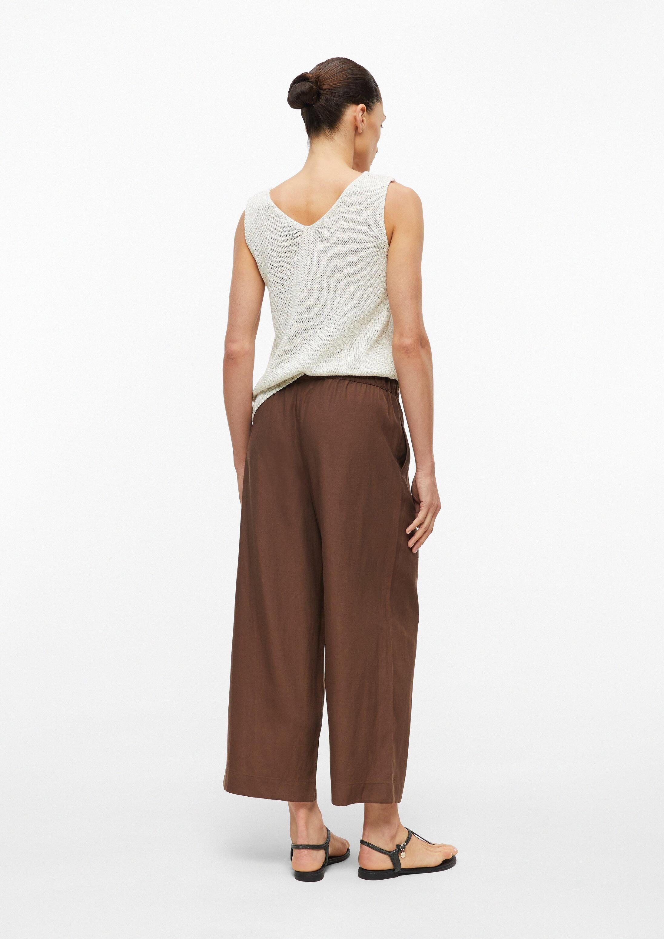 s.Oliver Culotte Hose Hose mit elastischem Bund und Eingrifftaschen