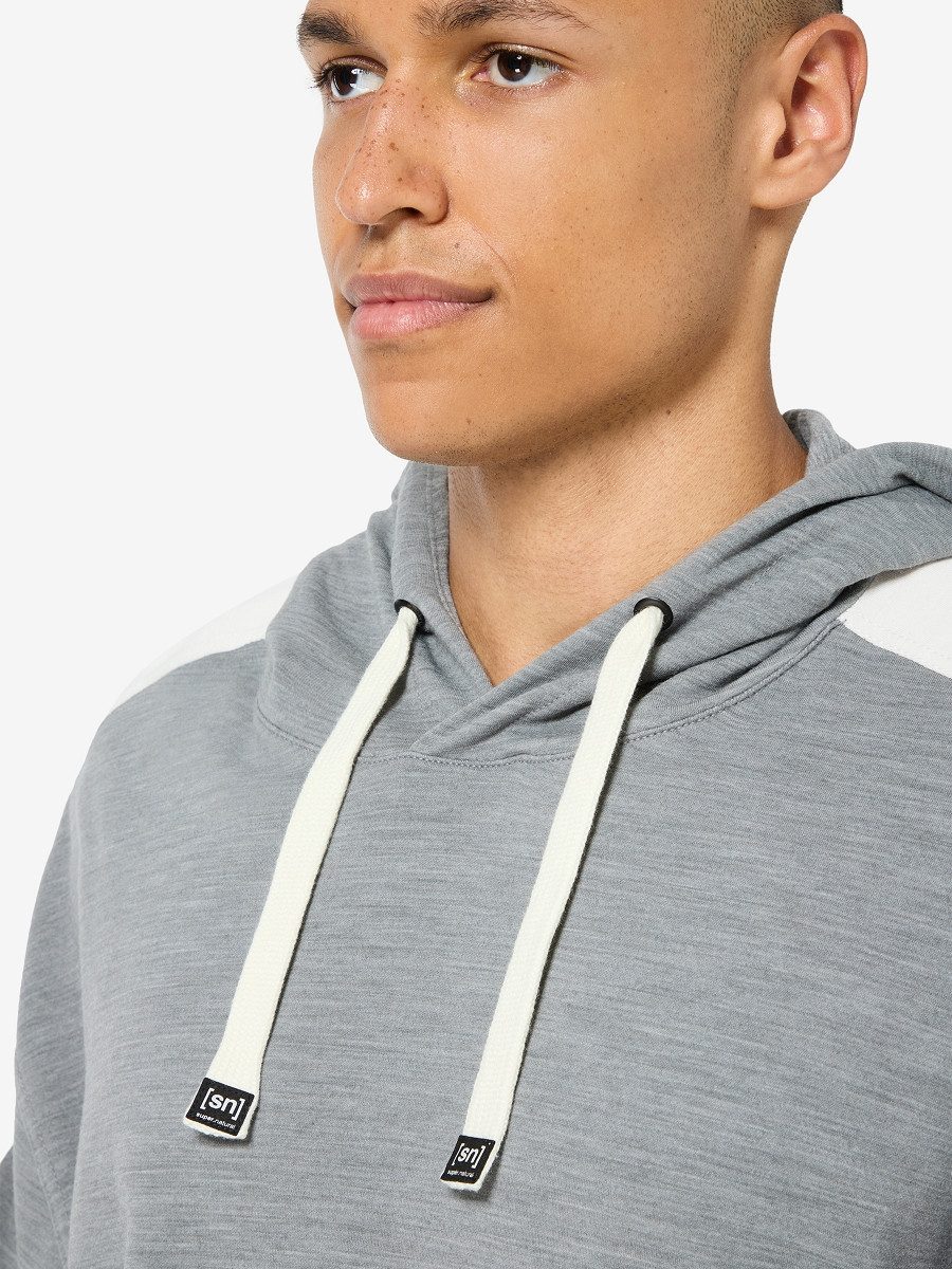 SUPER.NATURAL Sweatshirt für Herren, Merino COLORADO casual Design