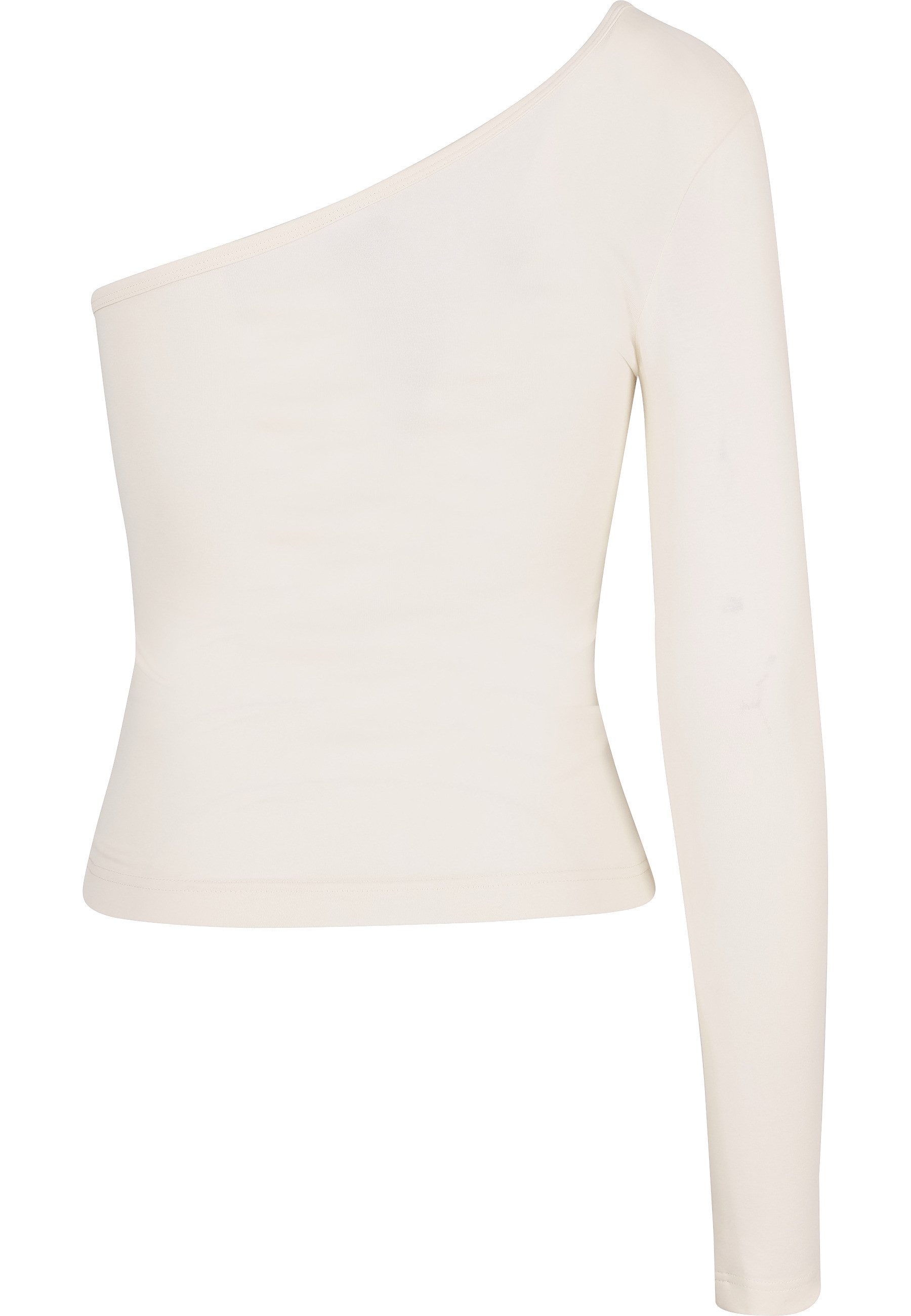 URBAN CLASSICS Langarmshirt Urban Classics Damen Ladies Asymmetric Longslee günstig online kaufen