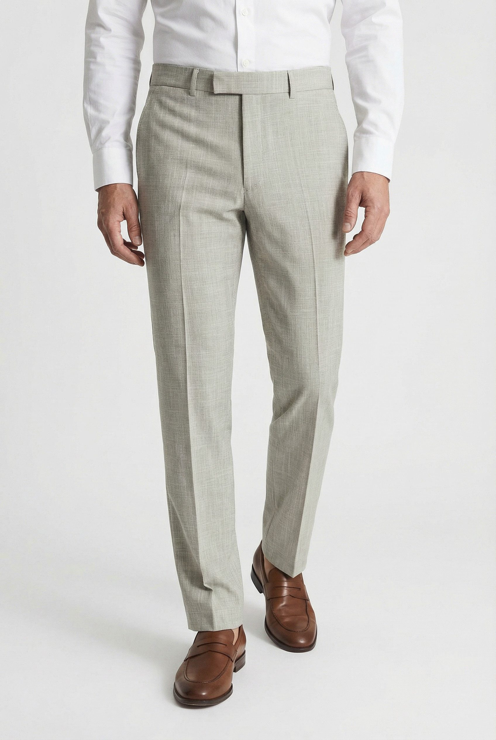 CINQUE Anzughose CIBEPPE Tapered-Fit, mit dezenter Struktur, normale Leibhöhe