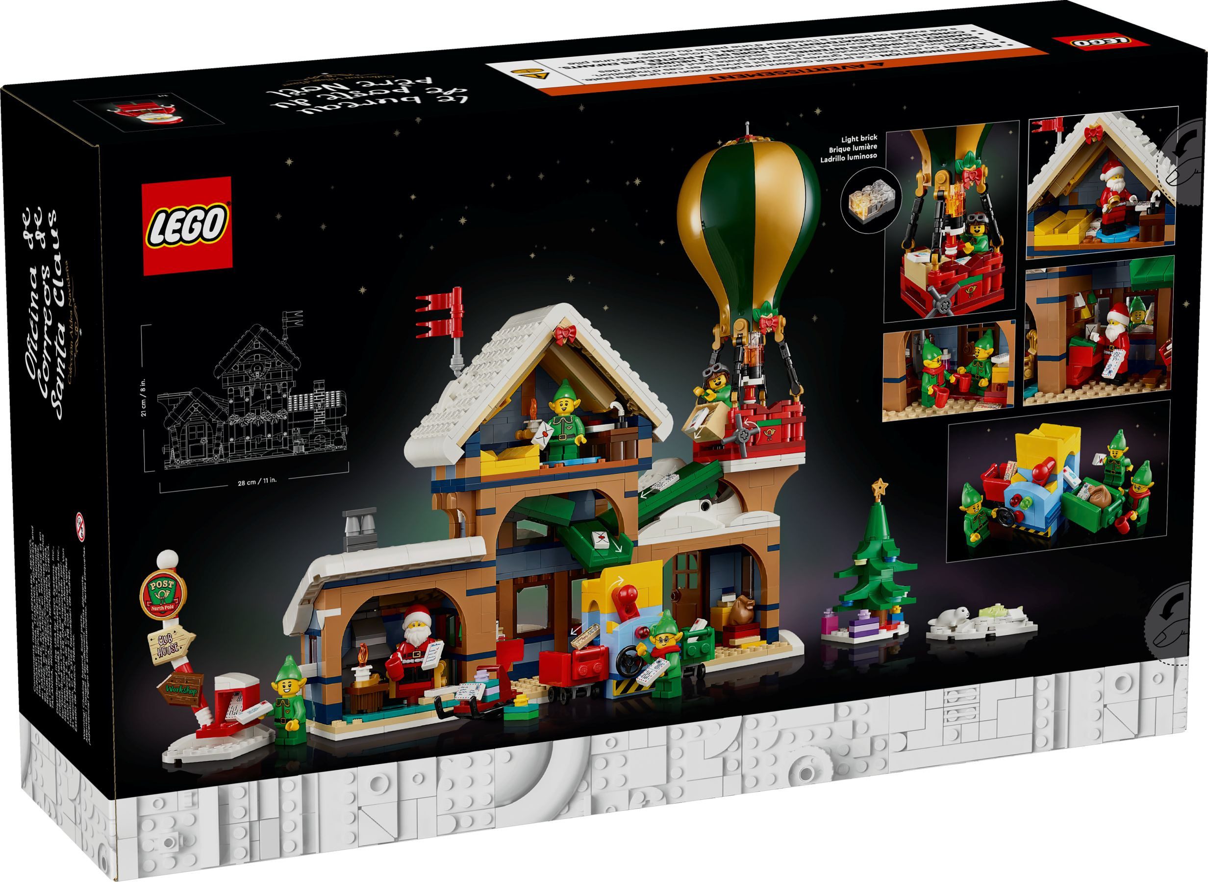 LEGO® LEGO® Icons 10339 Postamt des Weihnachtsmanns Konstruktionsspielstein günstig online kaufen