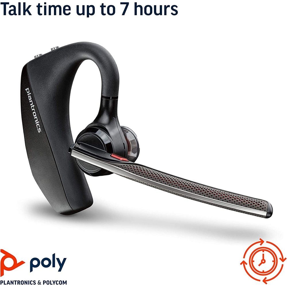 Plantronics Voyager 5200 - Headset Office - Teams Kopfhörer schwarz Bluetooth