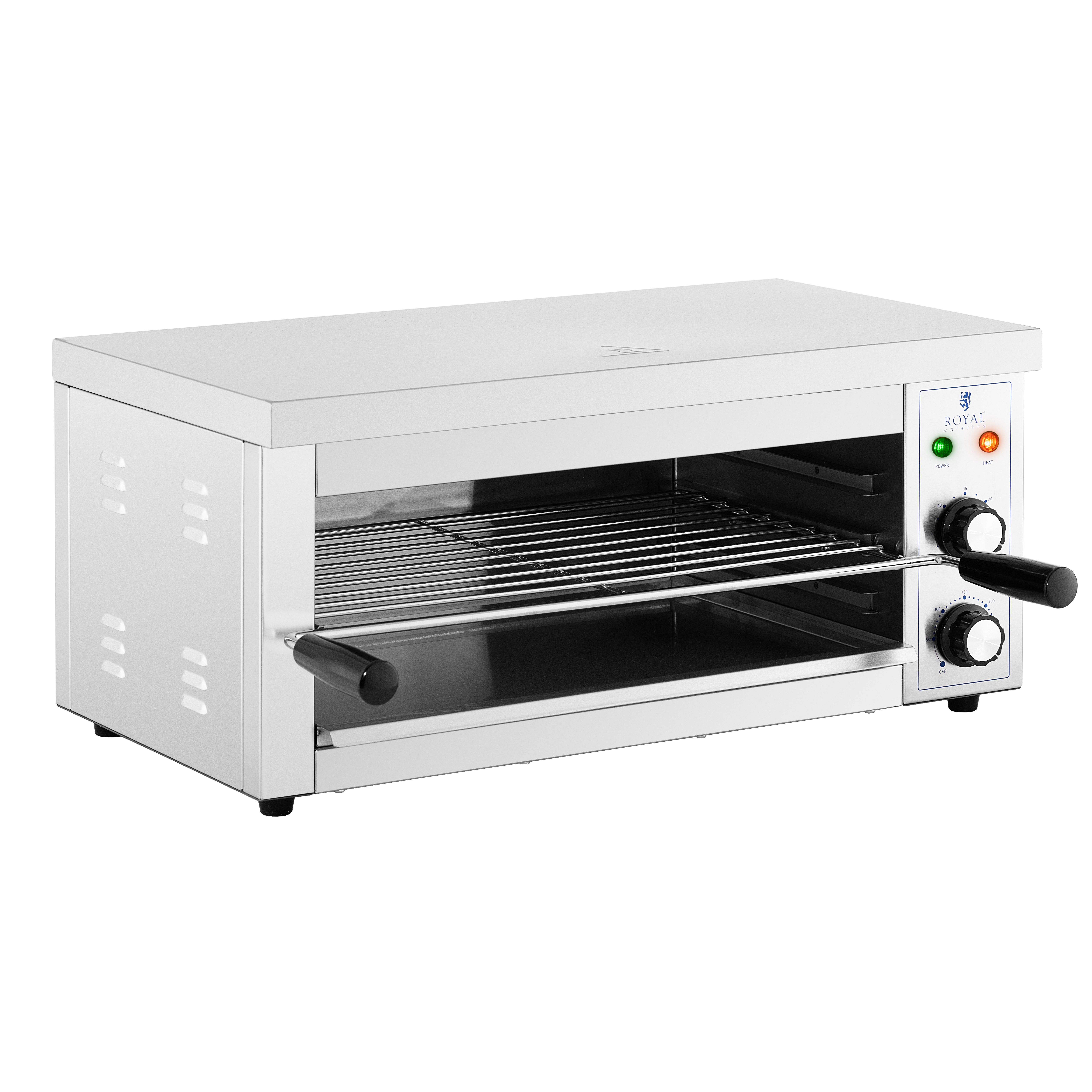 Royal Catering Elektrogrill Salamander Grill 2.500 W Toaster 50 - 300°C Überbackgerät Küche Gastro, 2500 W, verschiedene Größen