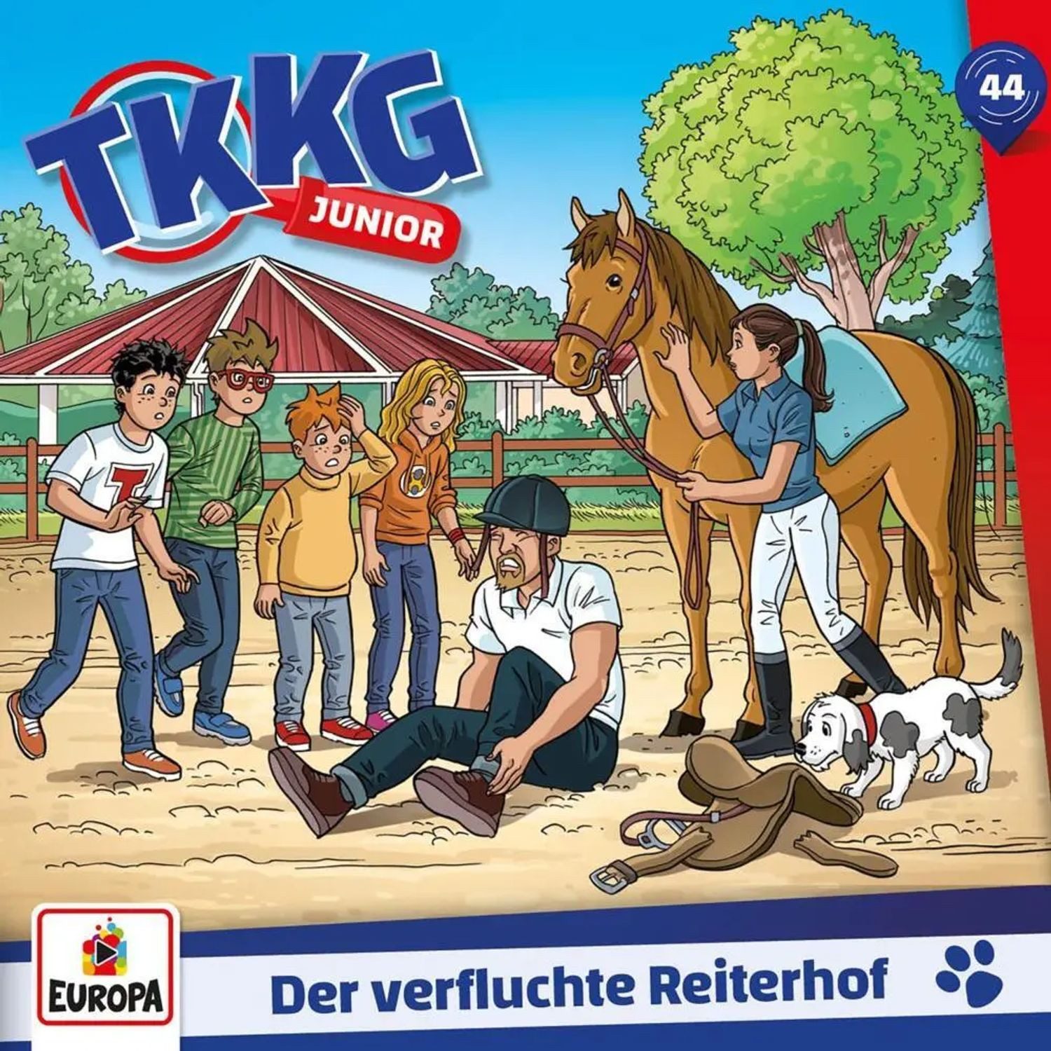 United Soft Media Hörspiel TKKG Junior 44: Der verfluchte Reiterhof