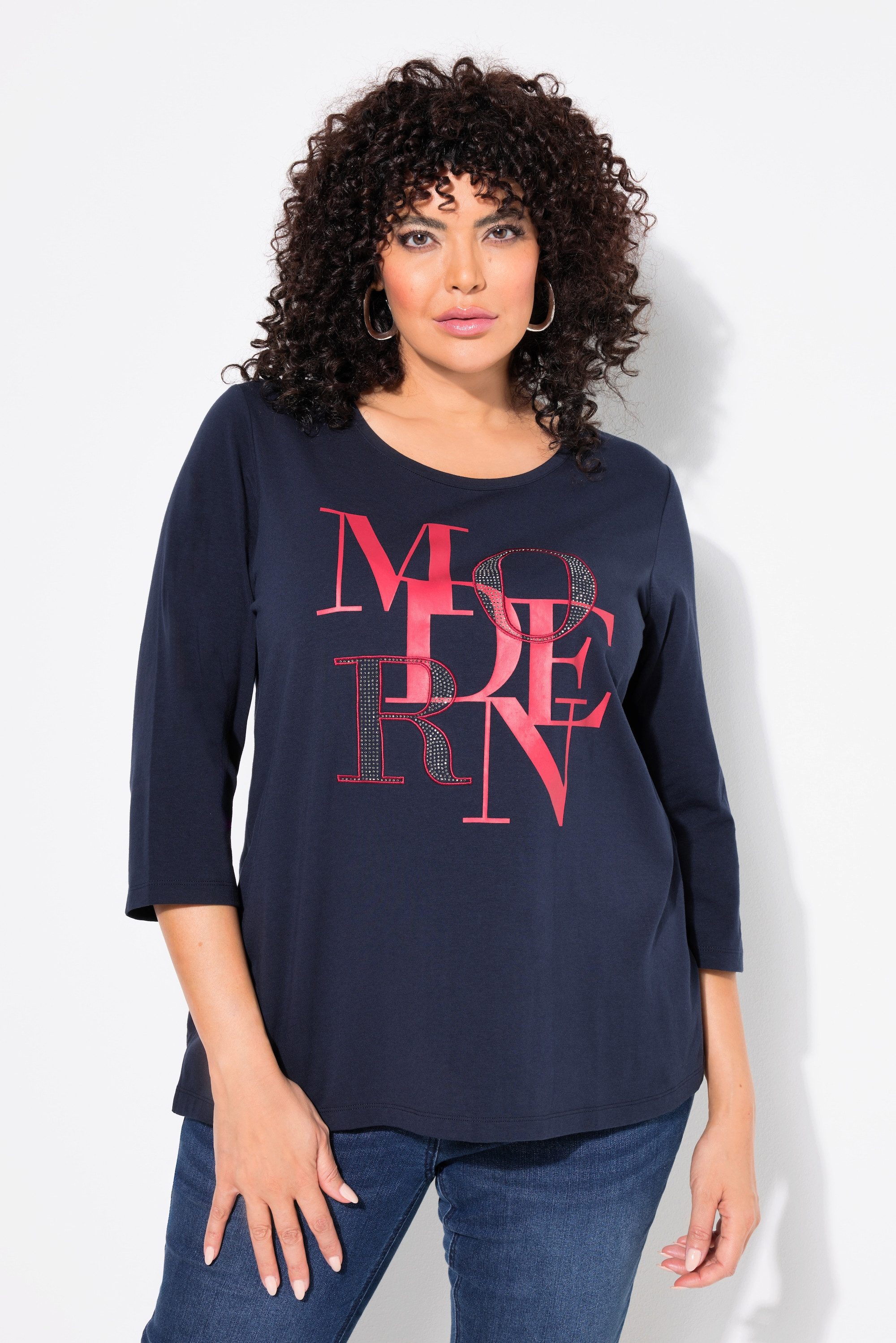 Ulla Popken T-Shirt Shirt Modern Classic günstig online kaufen