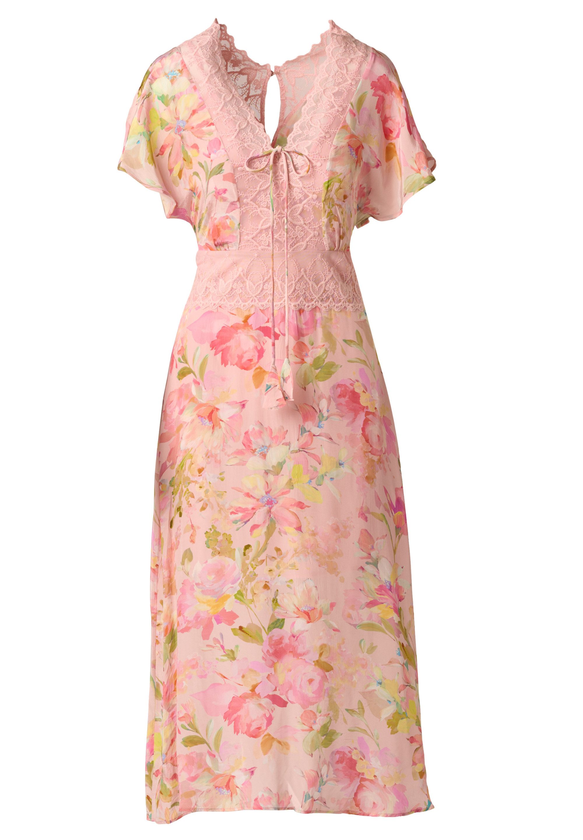 Sommerkleid Printed Satin Dress