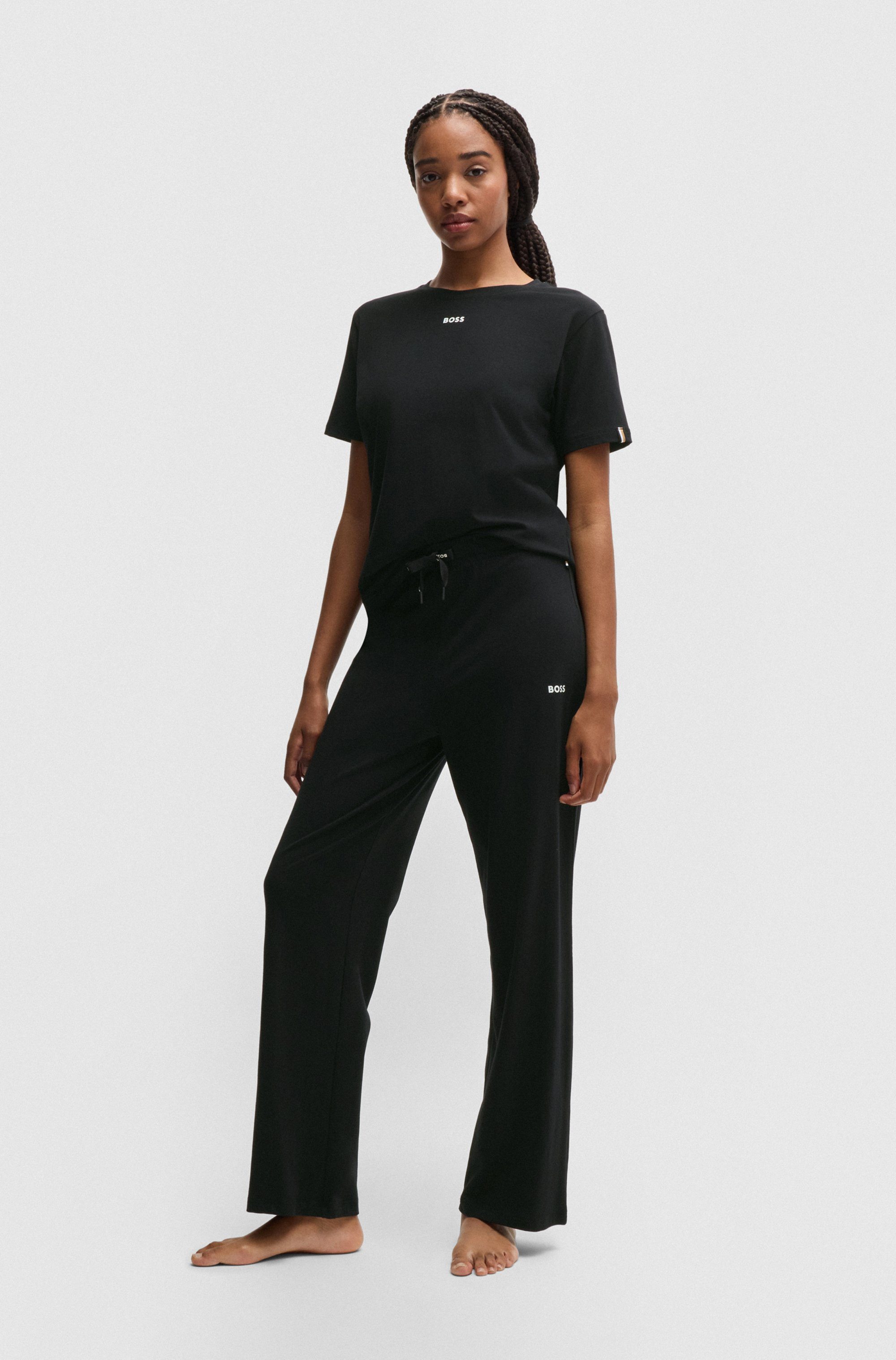 BOSS Pyjamahose CI Pants mit BOSS Logoschriftzug