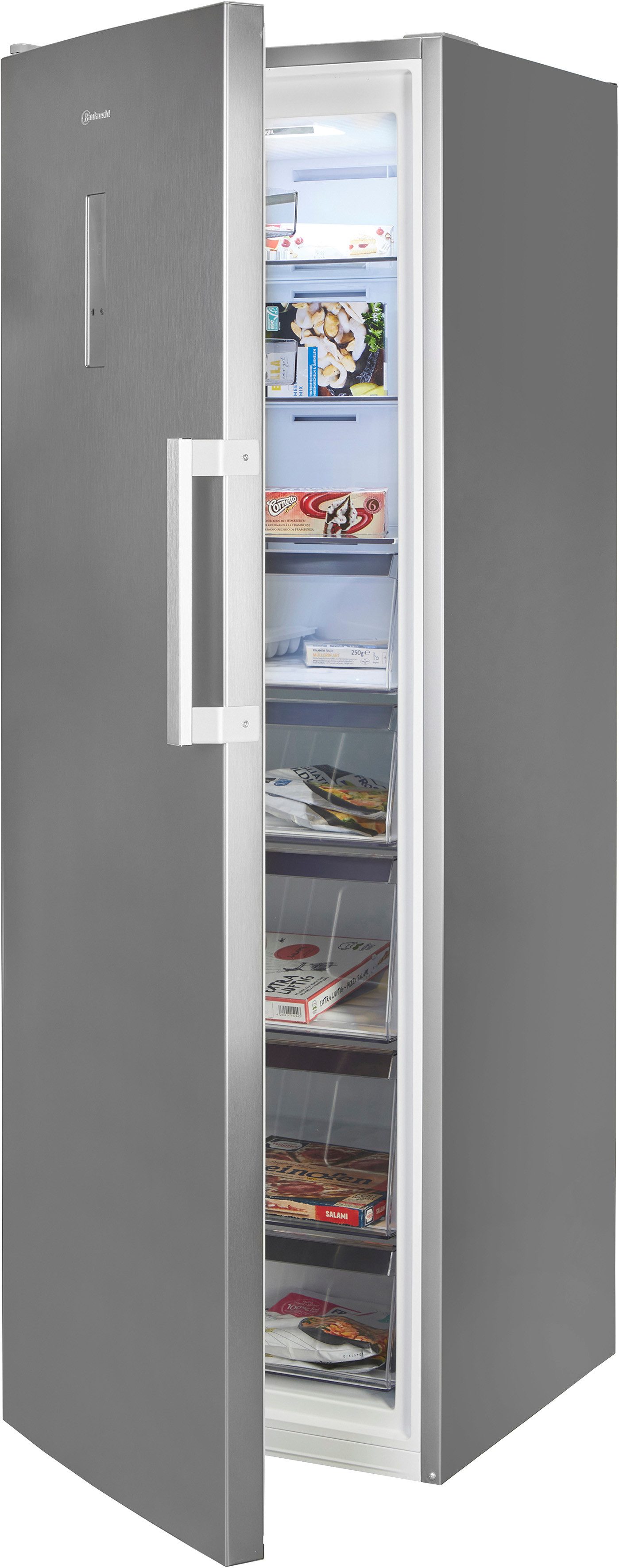 BAUKNECHT Gefrierschrank GKN I18660C, 186,5 cm hoch, 59,7 cm breit