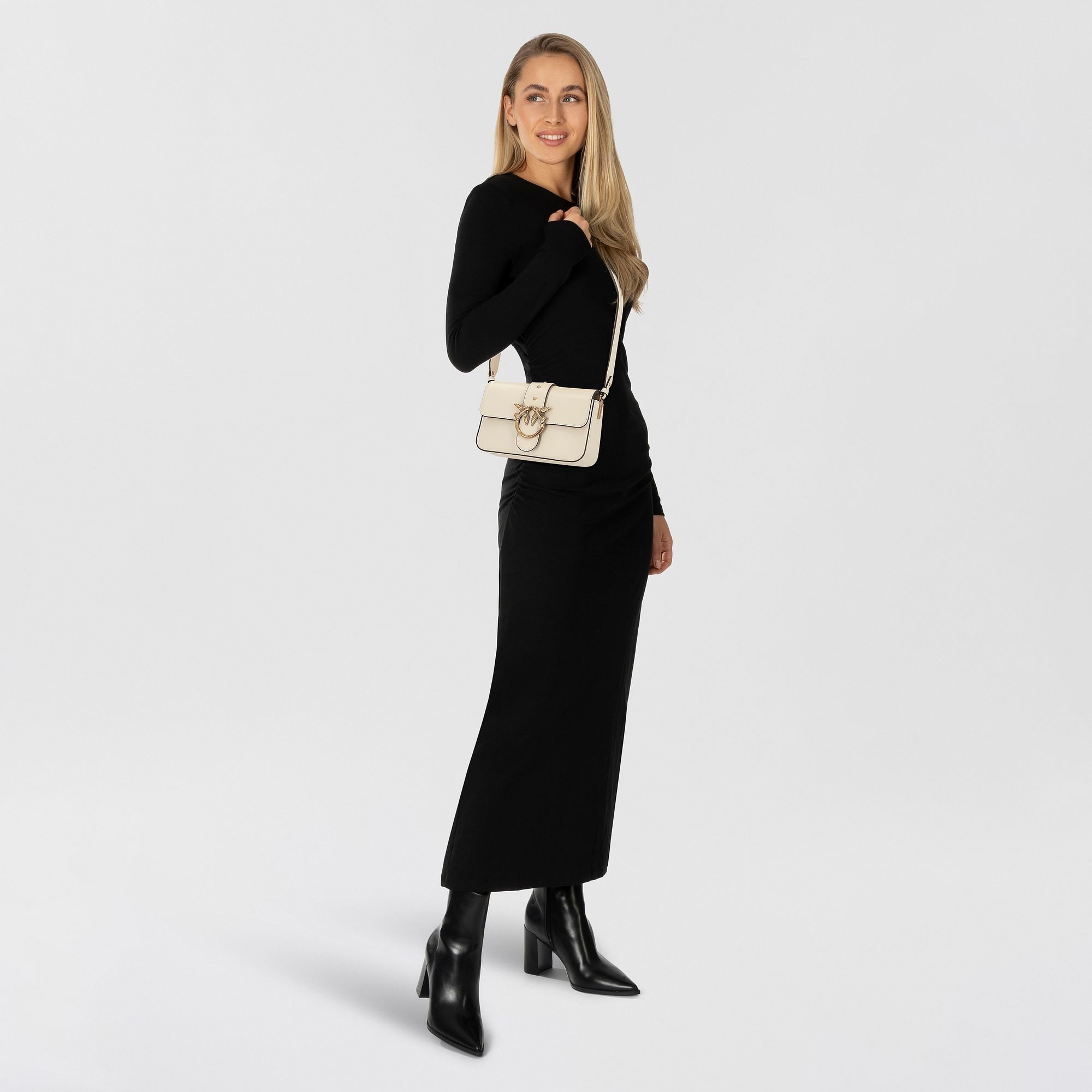PINKO Umhängetasche Love One, Leder