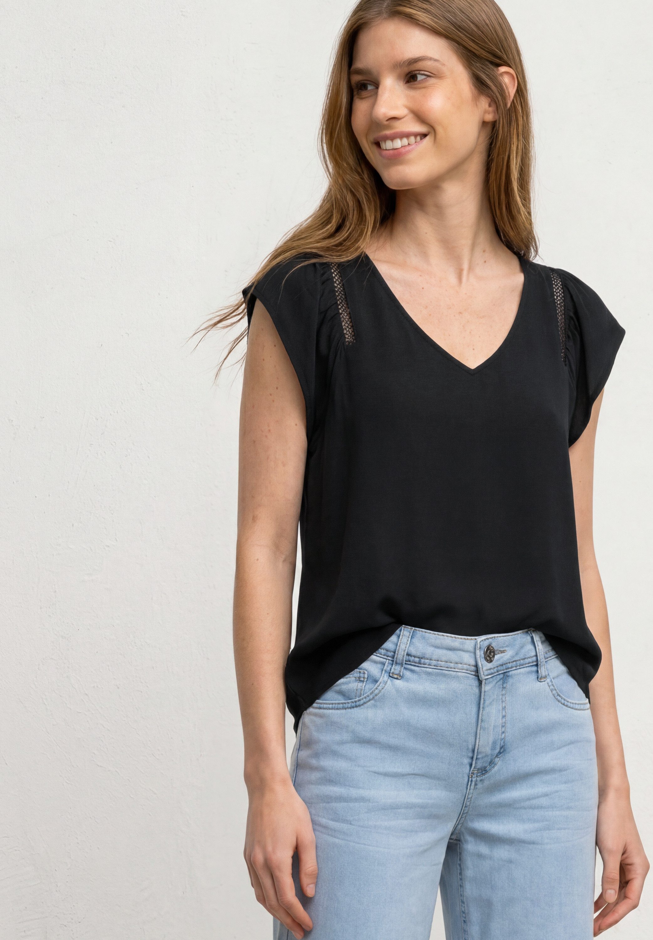 STREET ONE Shirtbluse aus softer Viskose