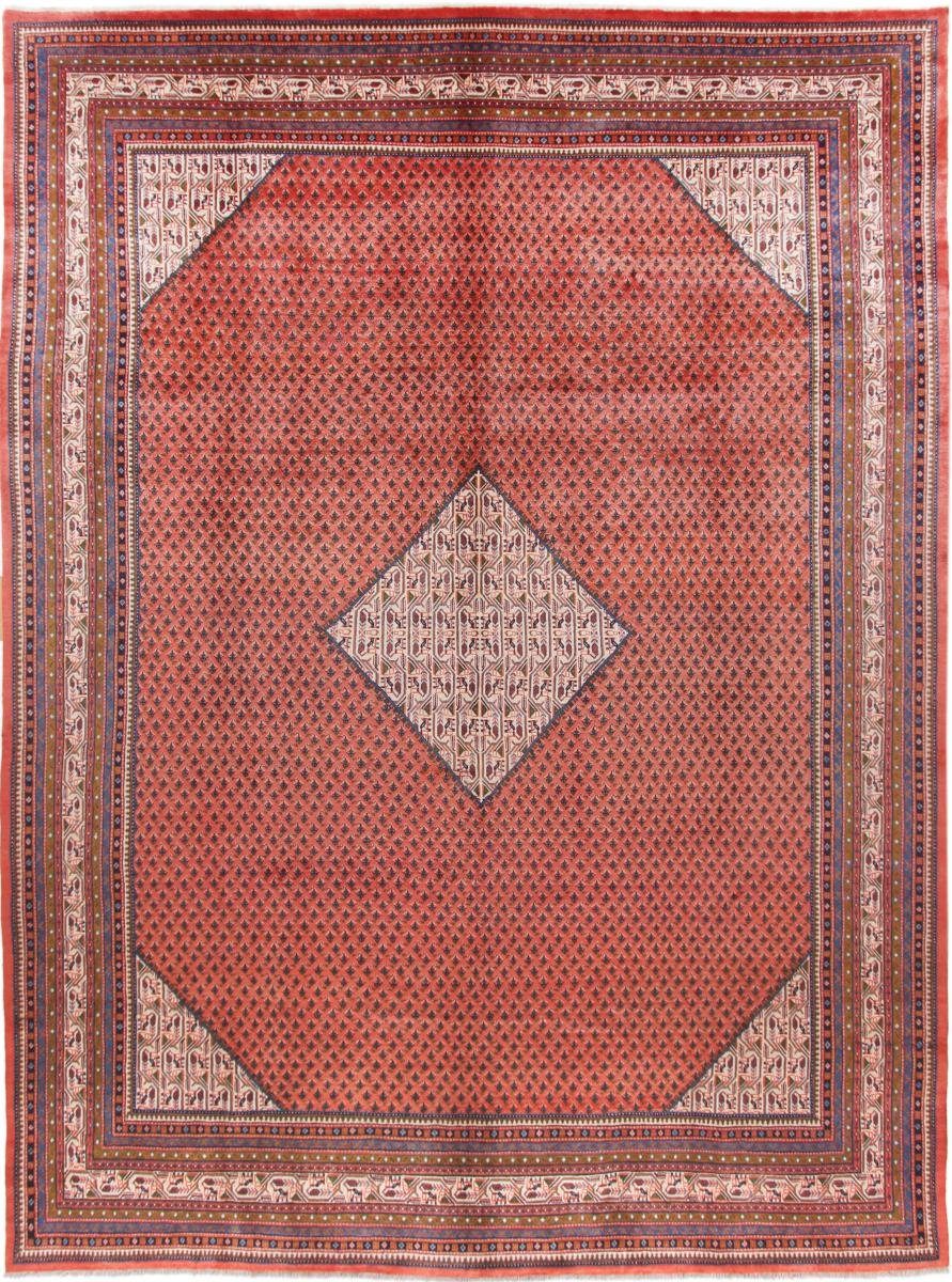 Orientteppich Sarough Mir Boteh 293x396 Handgeknüpfter Orientteppich, Nain Trading, rechteckig, Höhe: 12 mm | Kurzflor-Teppiche