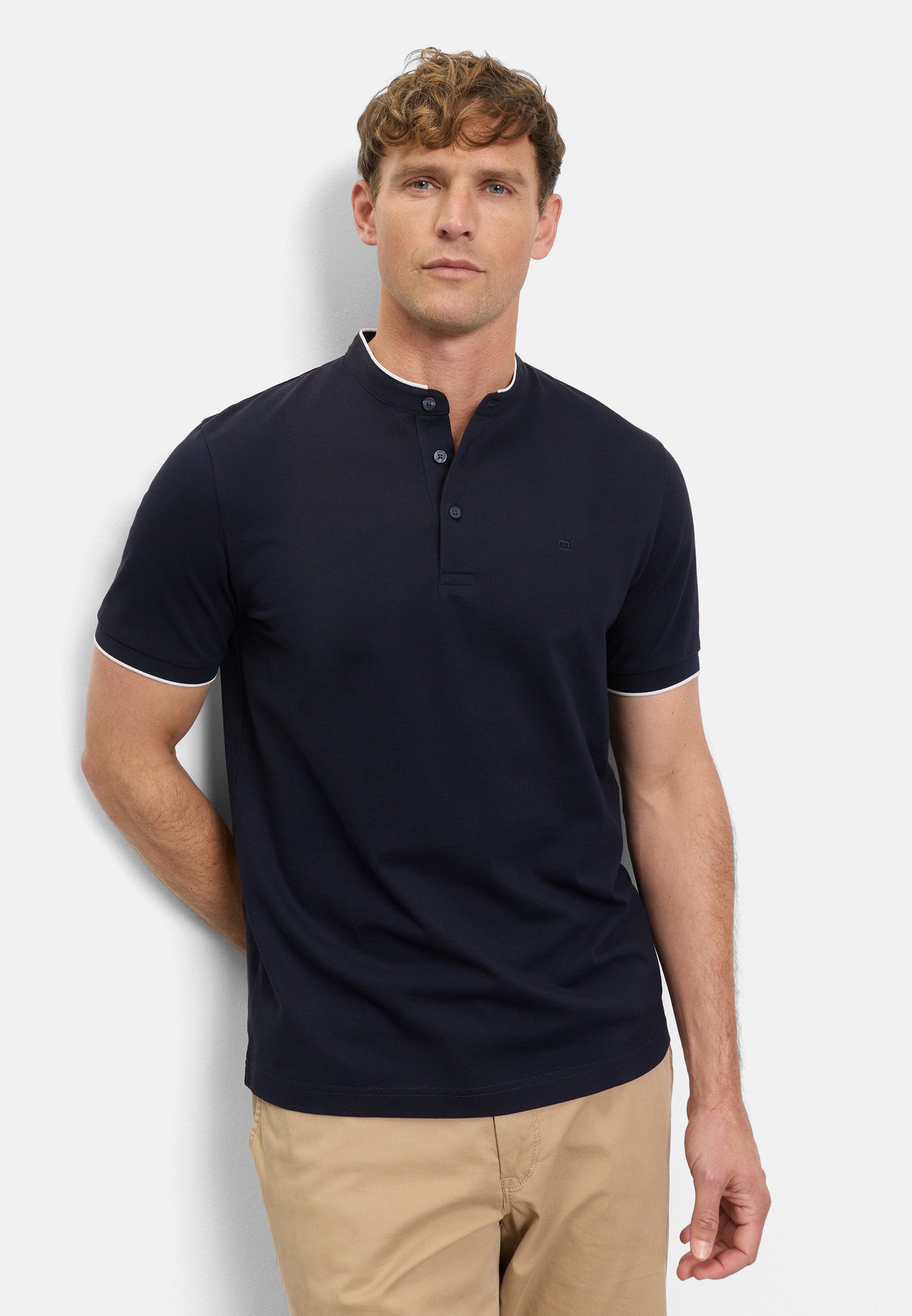 OLYMP Poloshirt OLYMP Casual Wirk, Polo
