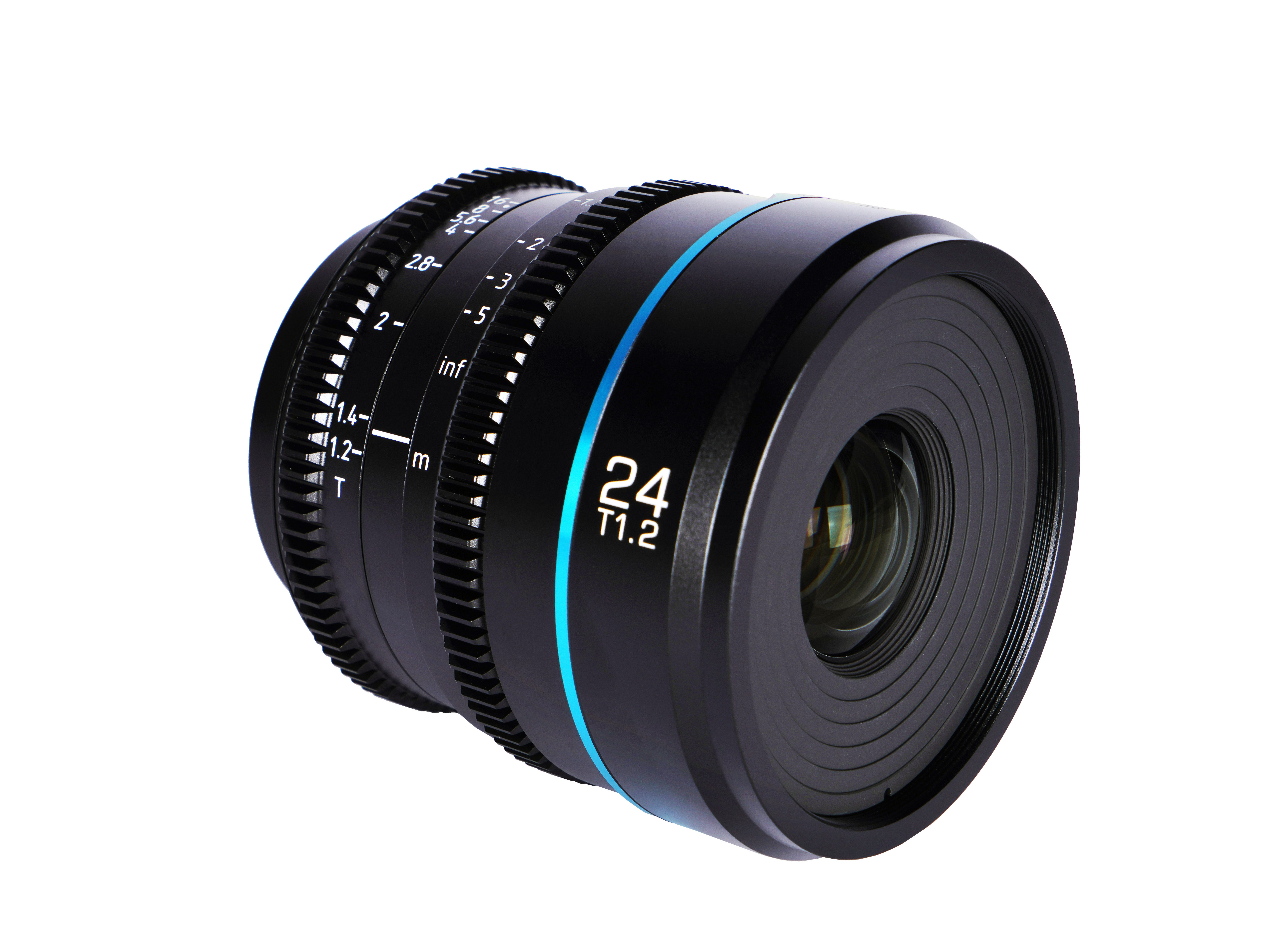 SIRUI Night Walker 24mm Objektiv, (T1.2 S35 Cine Objektiv E/X/RF/MTF/L -Mount)