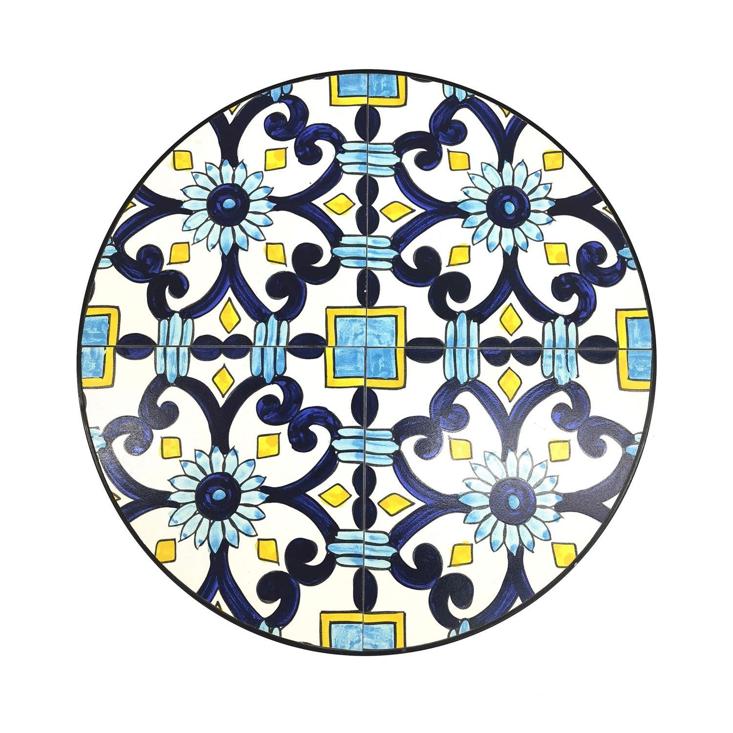 Mojawo Armlehnstuhl Mosaik Klappstuhl Balkonstuhl Bistrostuhl günstig online kaufen