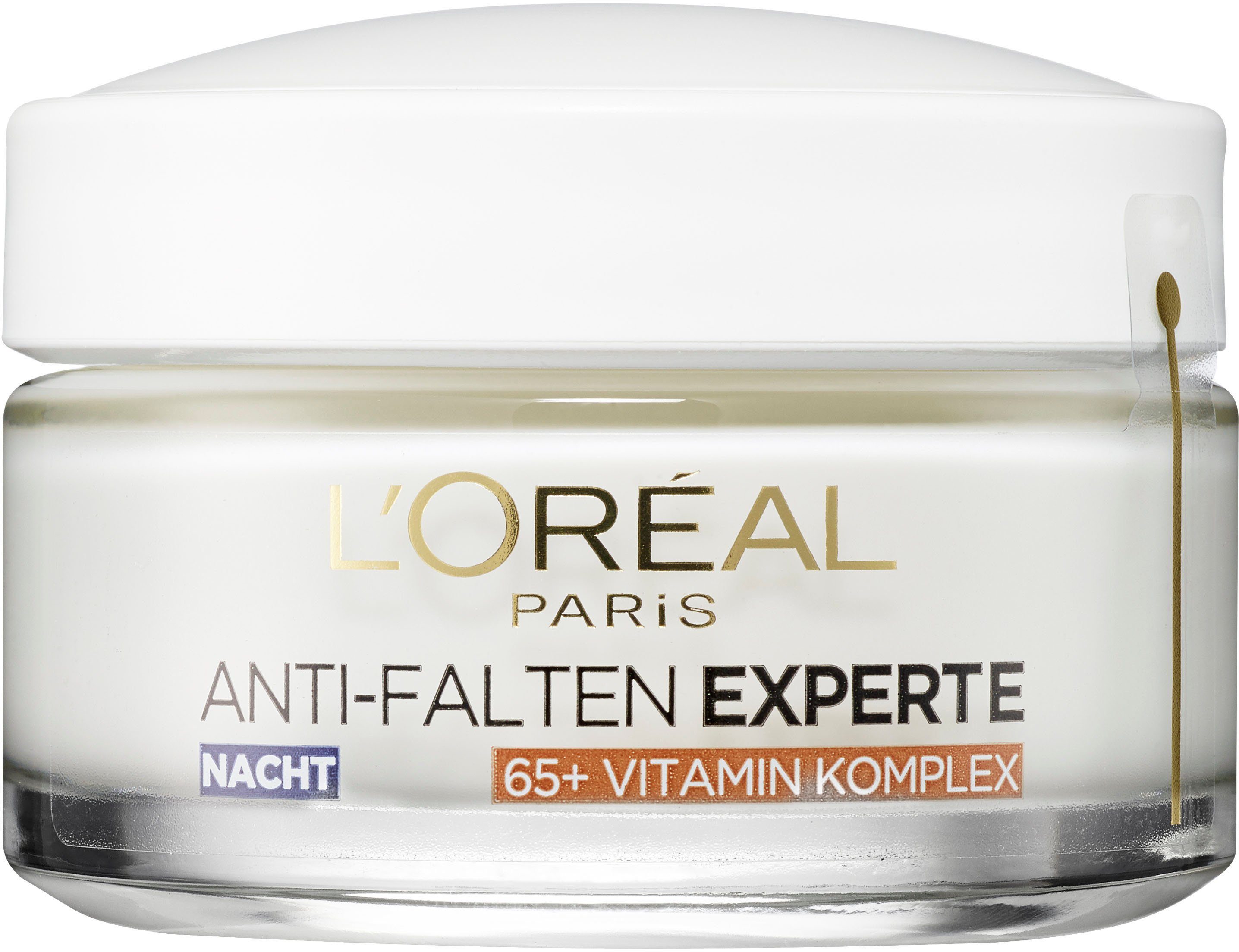 PARIS Haut Anti-Aging-Creme L'ORÉAL Nacht 65+ Anti-Falten für Experte Feuchtigkeitspflege