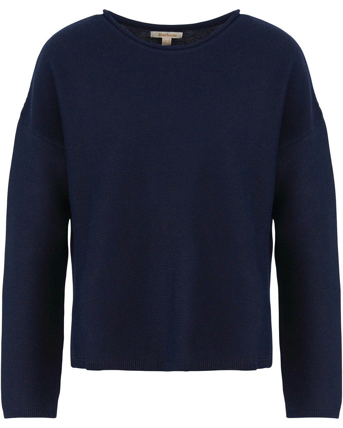 Barbour Strickpullover Pullover Marine Knitted Jumper