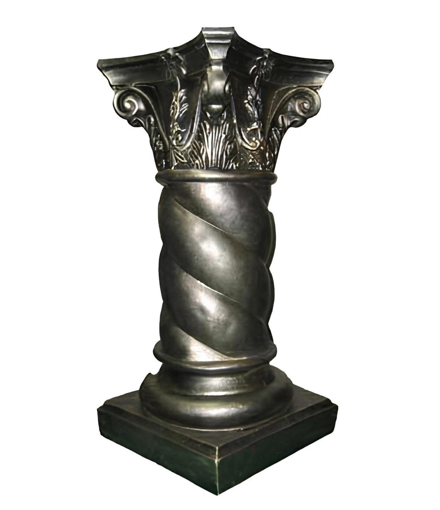 Xlmoebel Dekosäule Elegante handgefertigte Säulenfigur aus hochwertigem Material (SKULPTUR MATERIAL: ACRYL 71 cm Höhe), Hergestellt in Europa