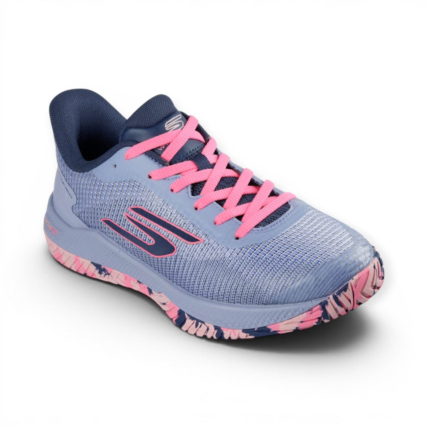 Skechers Tennisschuhe Viper Court Pro 2.0 Allcourt violett/grau/pink Damen Padelschuh