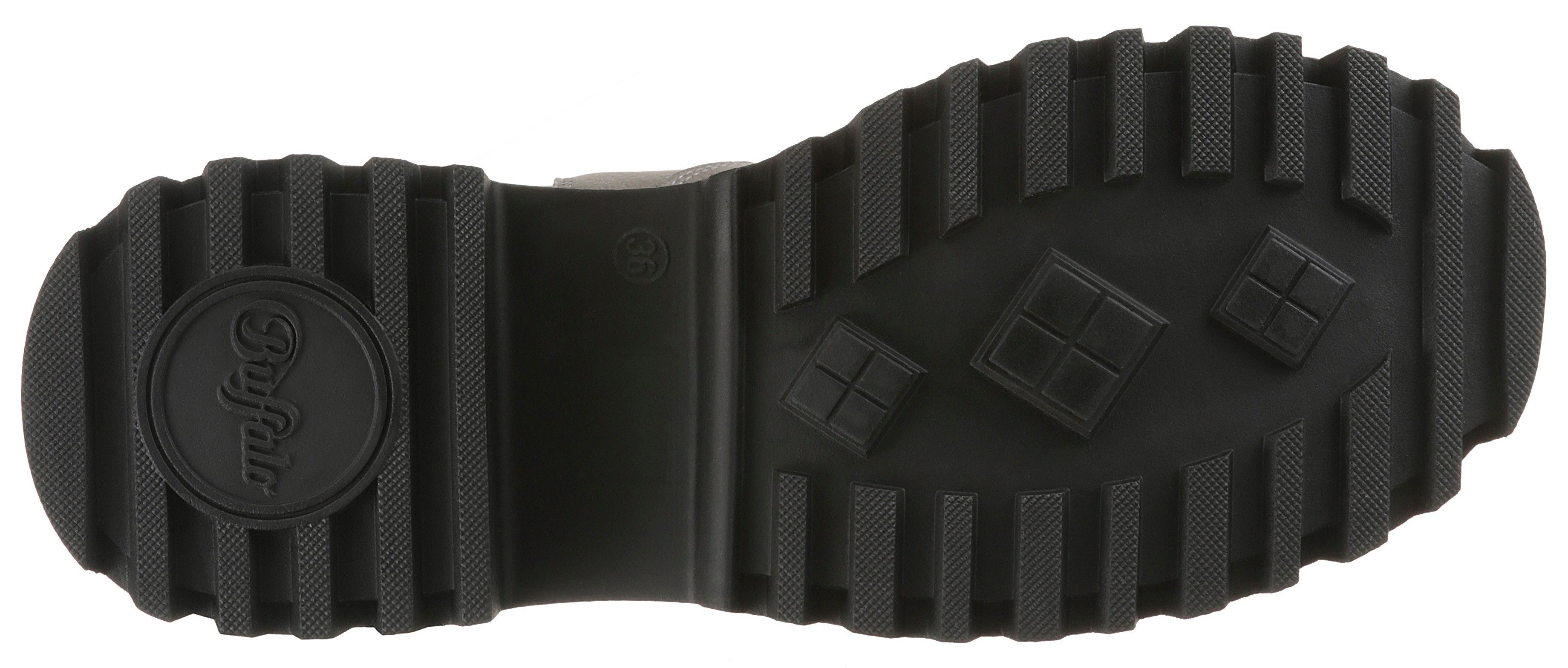 Buffalo Aspen Chelsea Chelseaboots Plateauboots, Schlupfboots, Stiefelette mit Stretch und Profilsohle