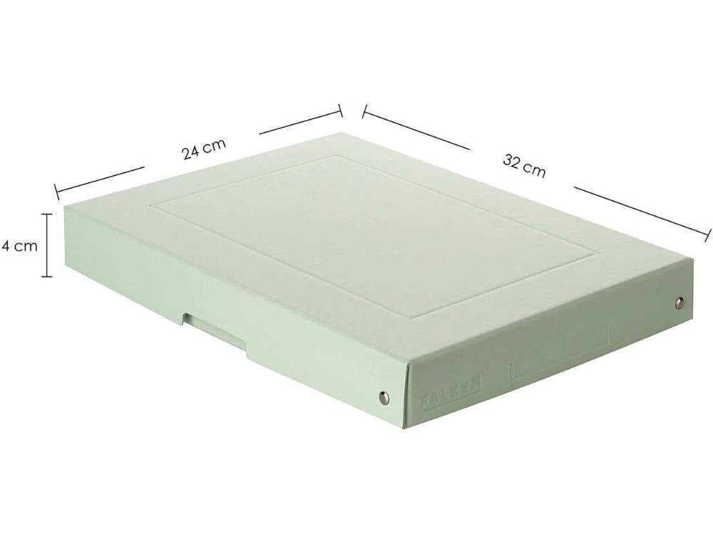 PureBox 'Pastell', mm Geschenkpapier DIN 40 grün Falken Falken A4, Höhe