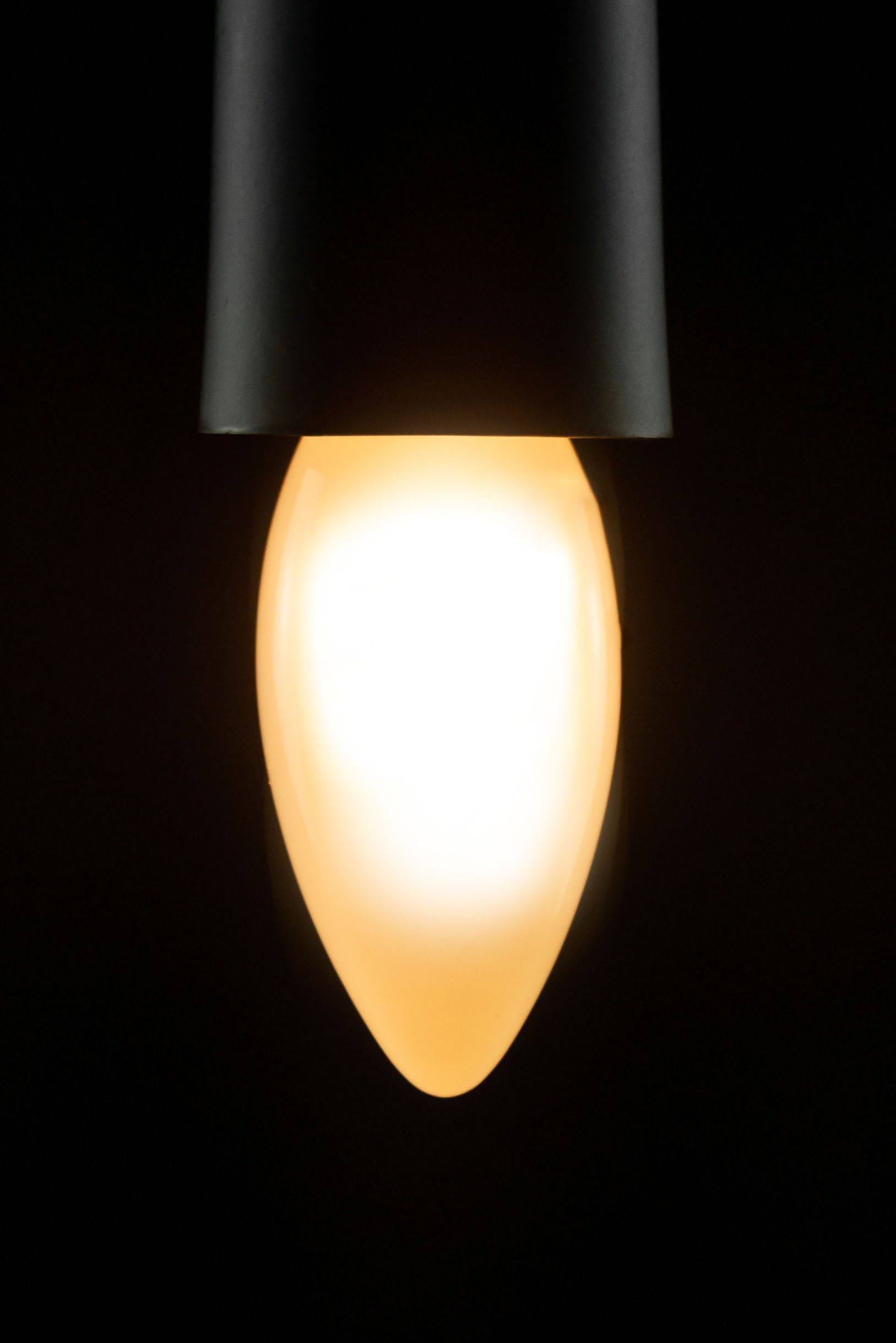 Warmweiß, dimmbar, matt, LED-Leuchtmittel E14 SEGULA E14, St., Line, Kerze Vintage 1