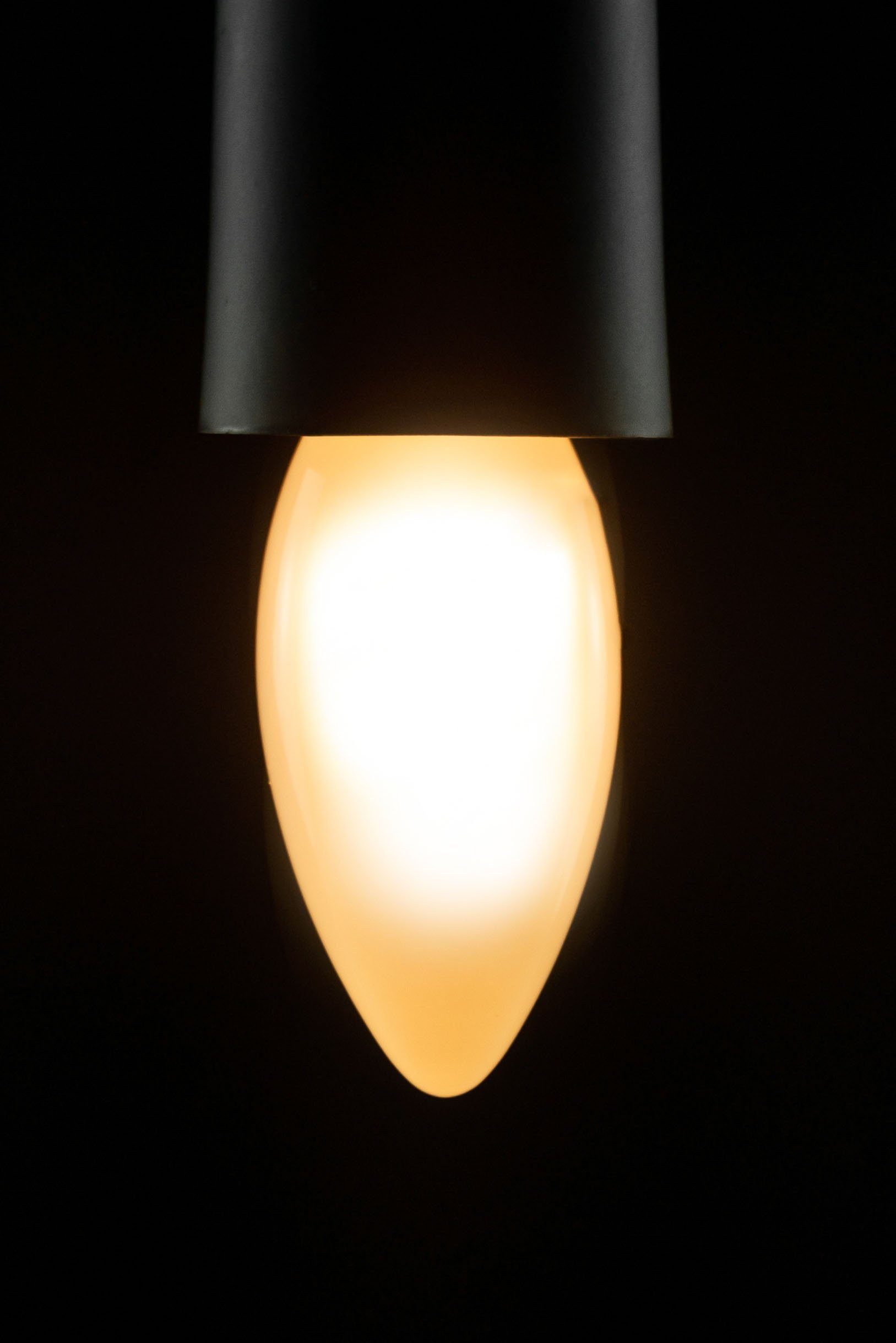 E14 1 E14, St., Warmweiß, Vintage Line, dimmbar, SEGULA matt, Kerze LED-Leuchtmittel