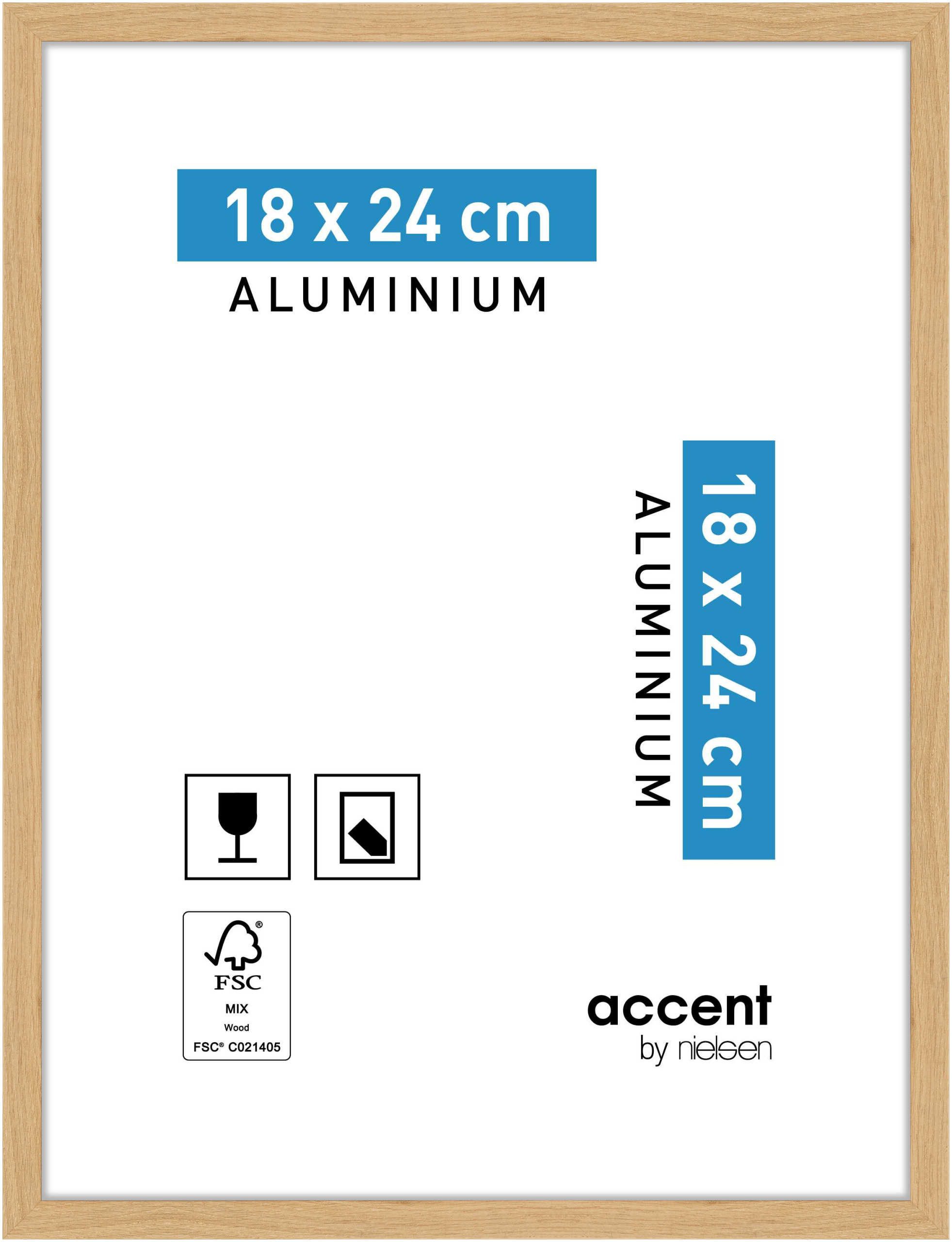 accent by nielsen Bilderrahmen Aluminium Bilderrahmen Duo, (1 St)